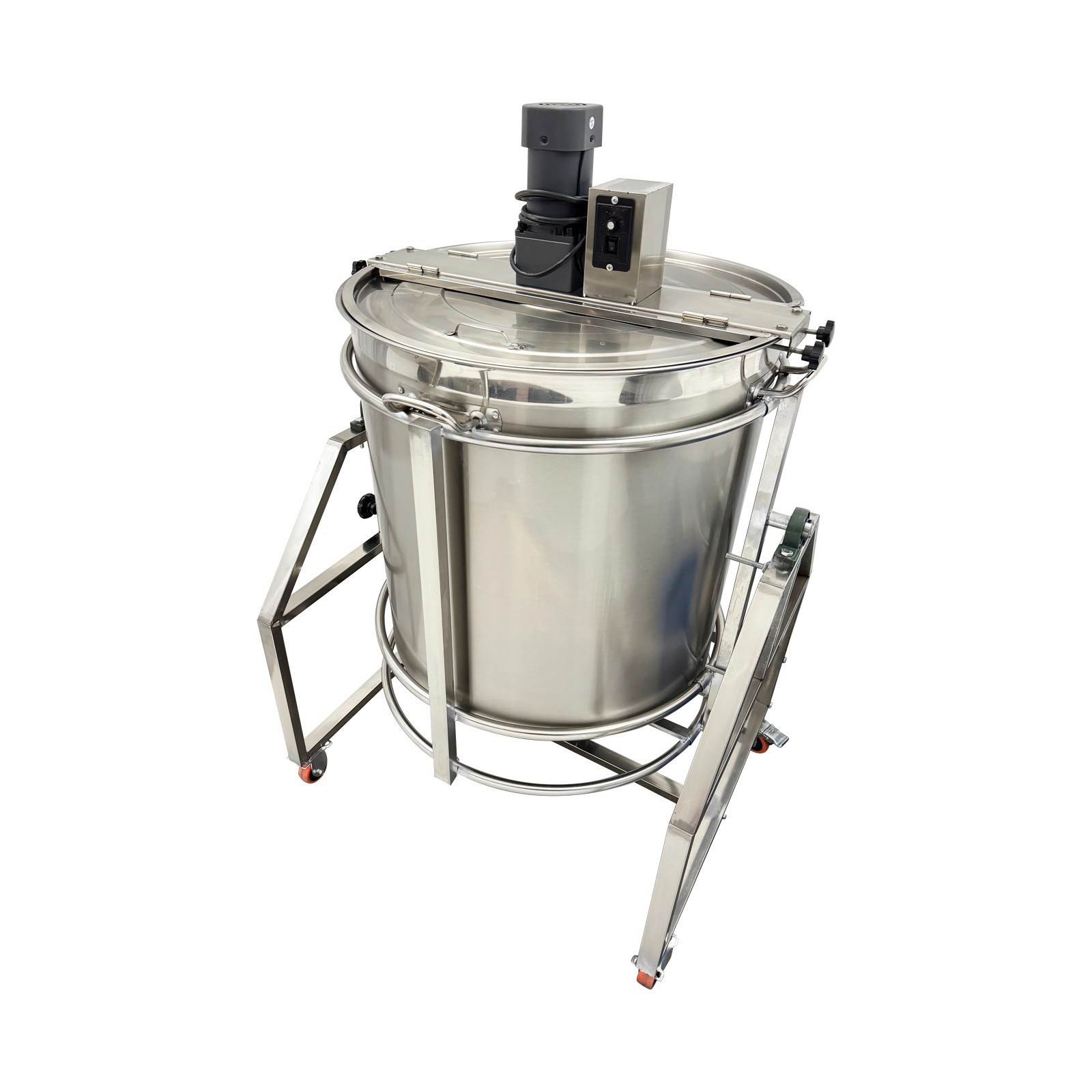 98L Natural Gas Heating Automatic Hot Pot Base Seasoning Pot Stir-frying Machine