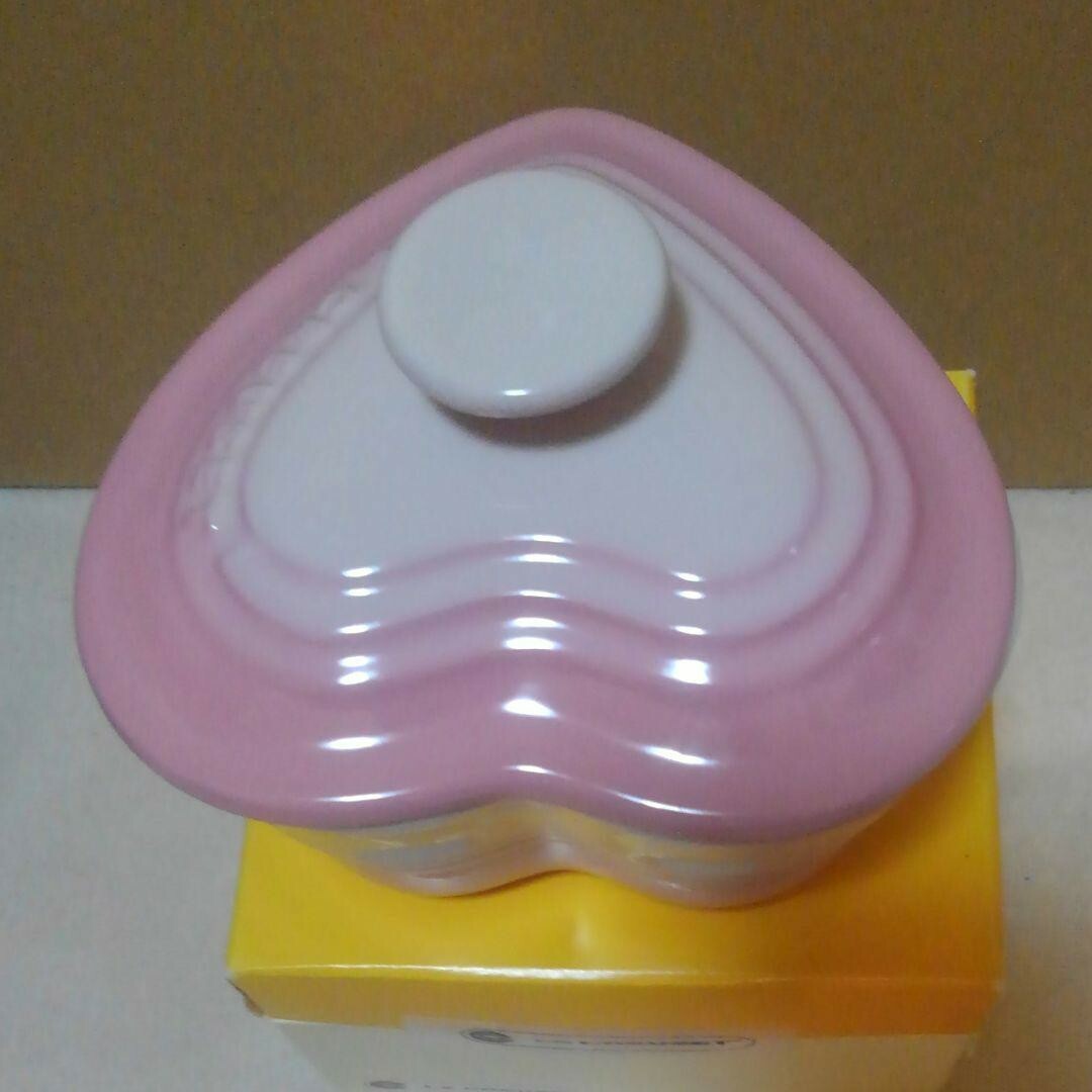 Le Creuset Kitchen Limited Heart cocotte H6cm W11cm Pink