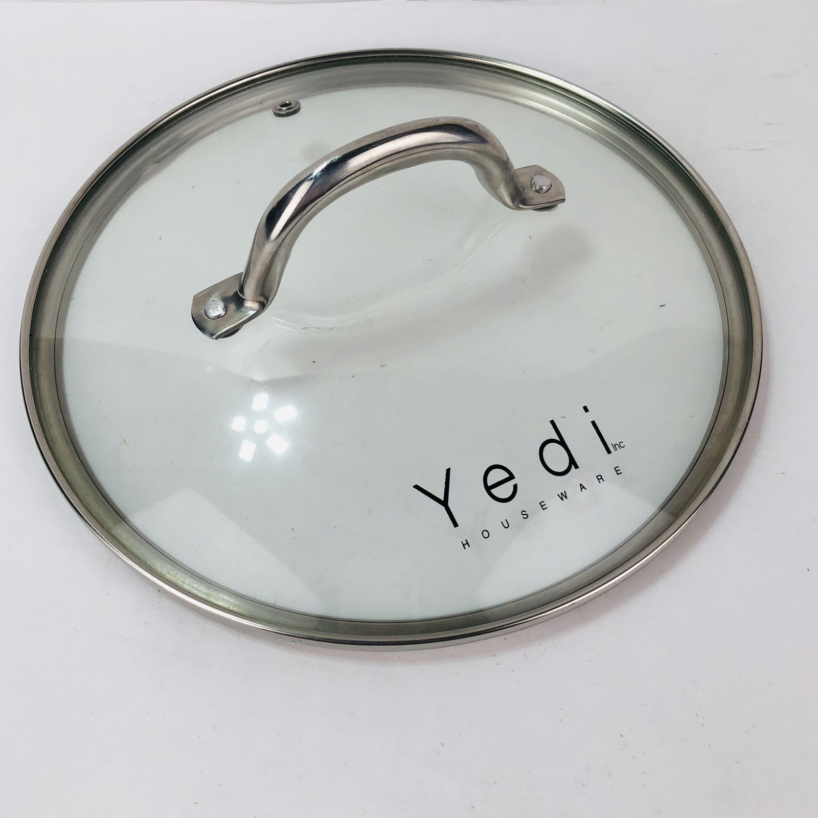 Yedi Cookware Glass Lid 8.5” Stainless Steel Handle OEM Replacement Part Pot Pan