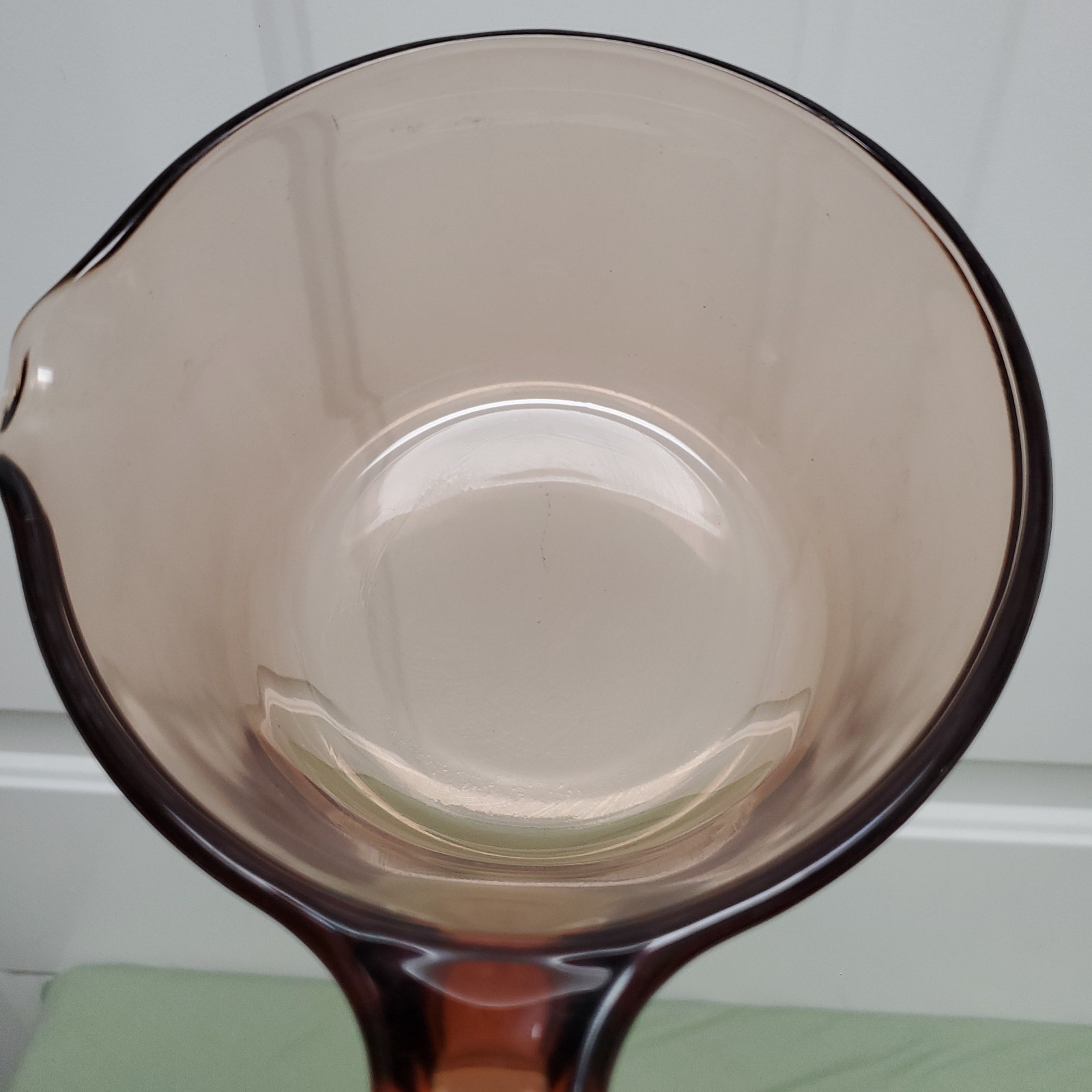 Vintage Corning Vision Ware 0.7L Amber Sauce Pan Pot w/ Spout – No Lid France