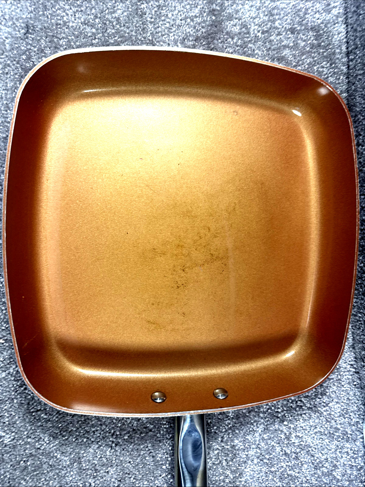 Copper Chef 11” Square Skillet Pan Aluminum W/ A Nonstick Ceramic Coating