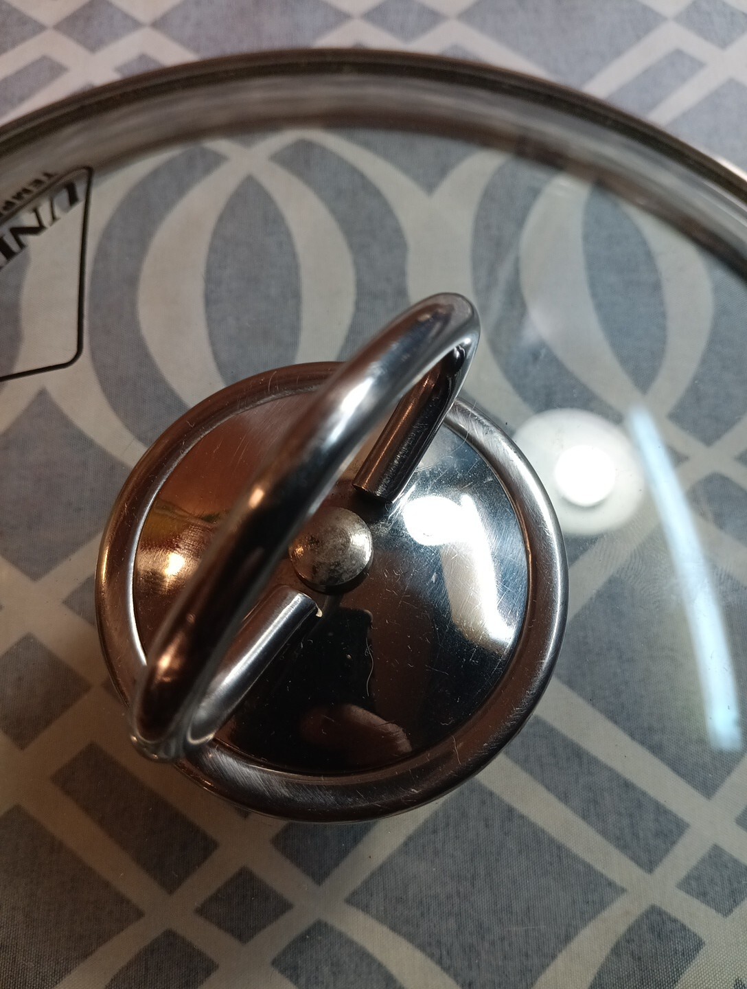 9.5″ Uniware Tempered Glass Round Pot Lid