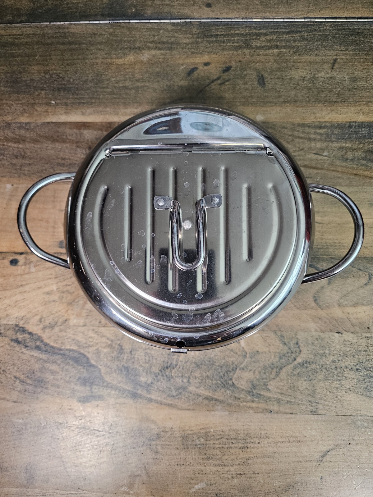 Japanese Deep Frying Pot + Lid – 304 Stainless – NO THERMOMETER