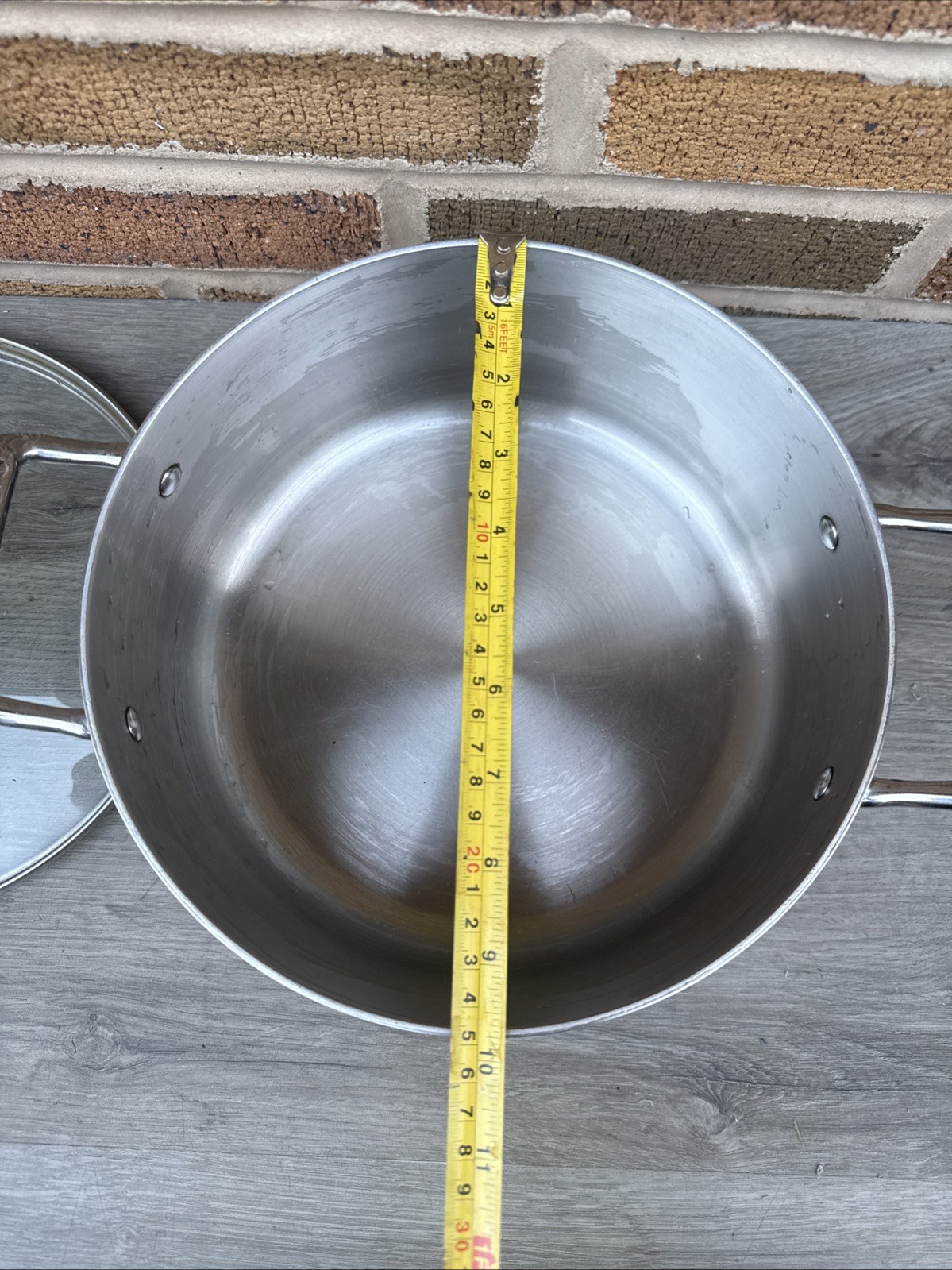 Tramontina Tri-Ply Clad Stainless Steel 5Qt. 4.7L Pot Induction Ready Dutch Oven