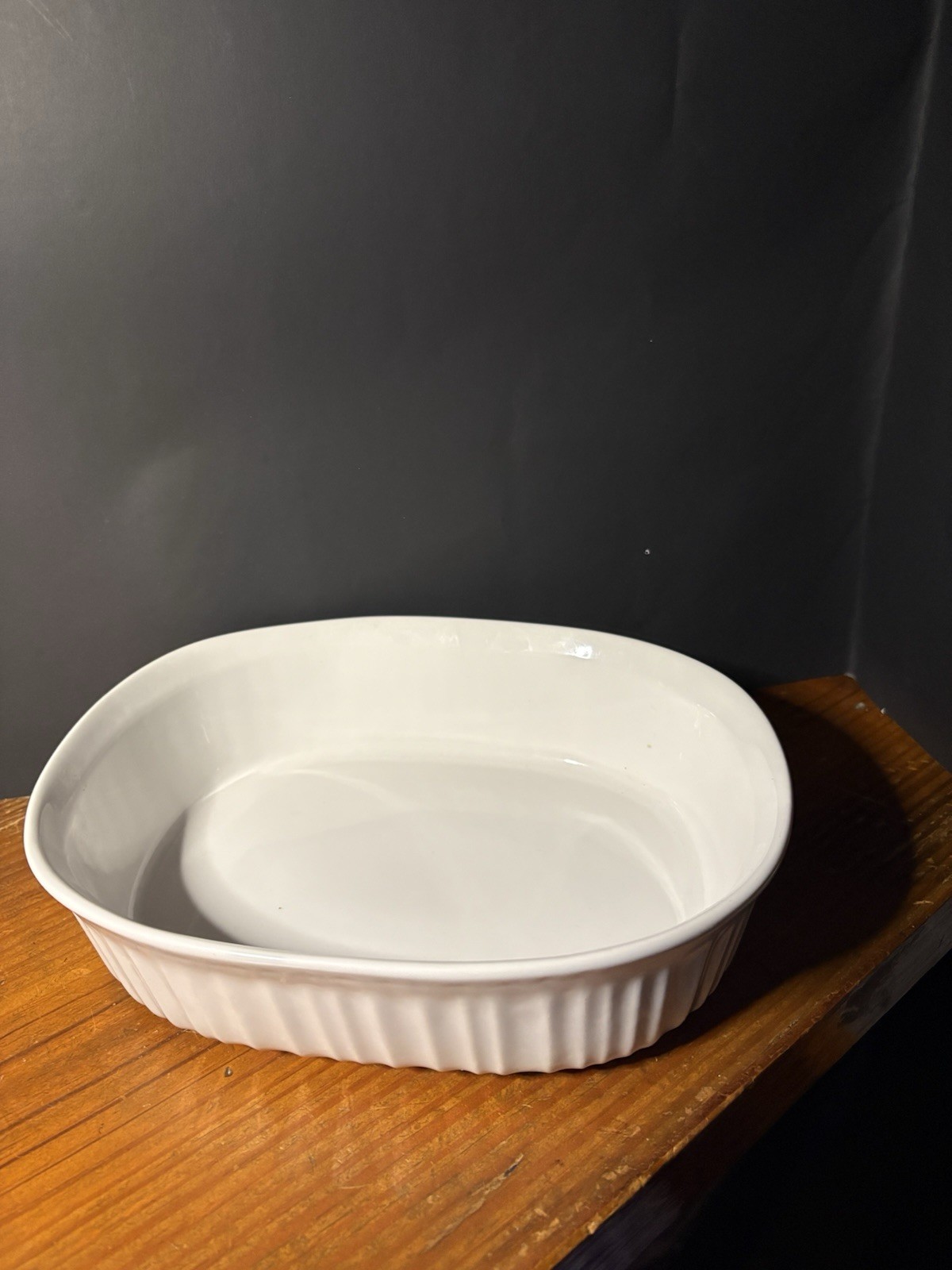 CorningWare 1 1/2 Qt Or 1.4 L Casserole Dish Oval FrenchWhite