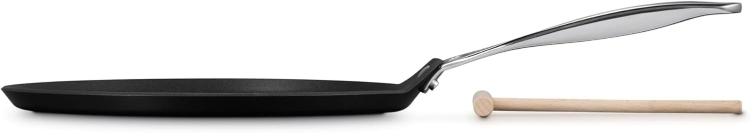 Le Creuset Toughened Nonstick PRO Crepe Pan with Rateau, 11″ NEW