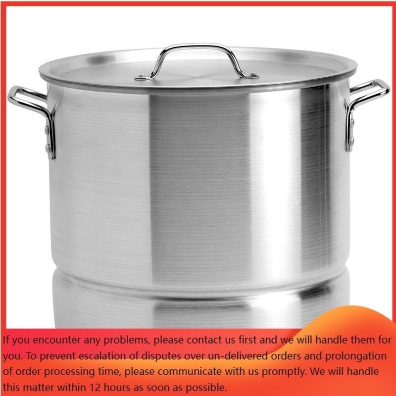 3pc 32qt Steamer Set: Carbon Steel Nonstick Cookware, Gas & Induction