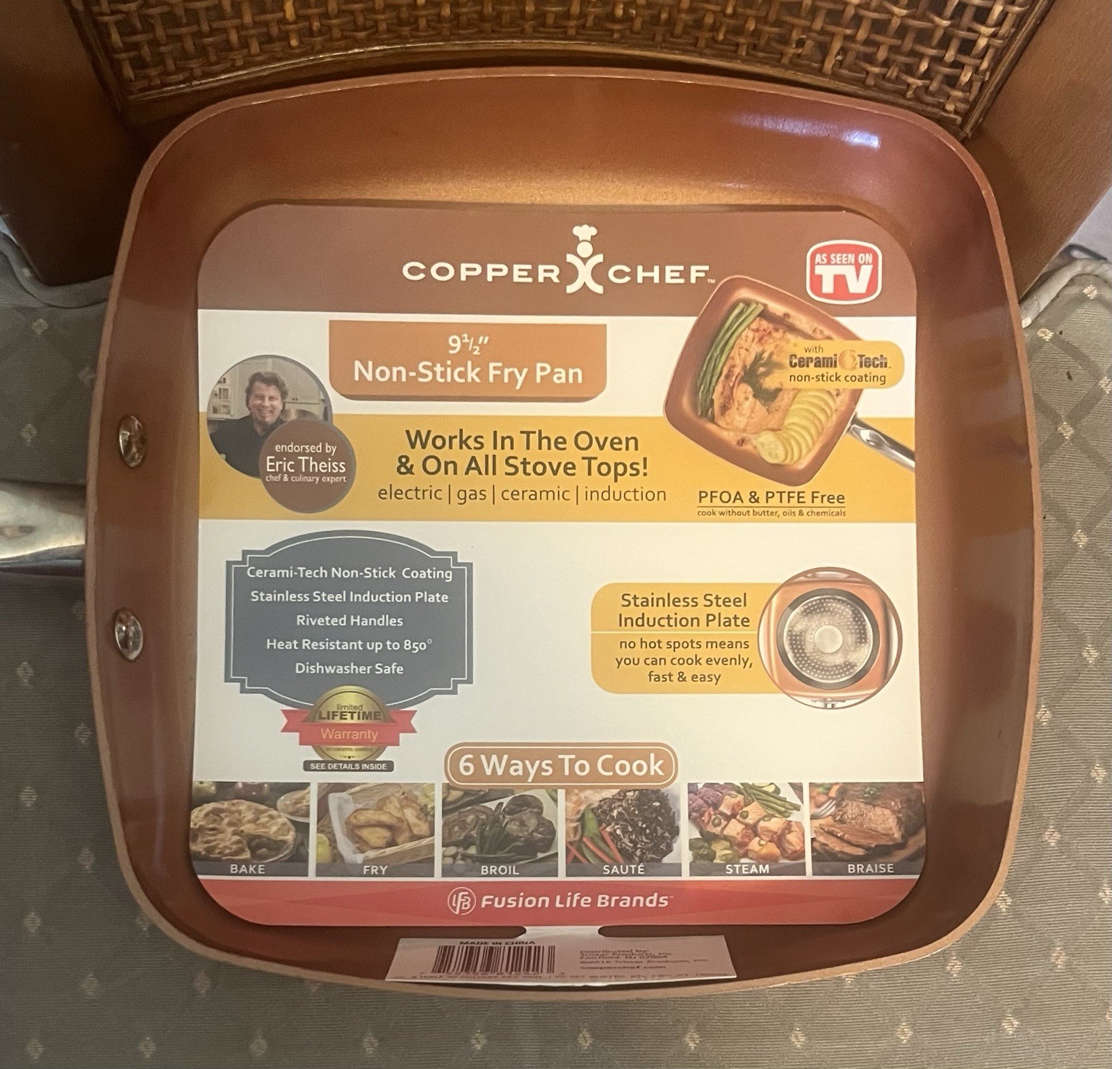 Copper Chef – 9.5″ Non-Stick Fry Pan – 2016