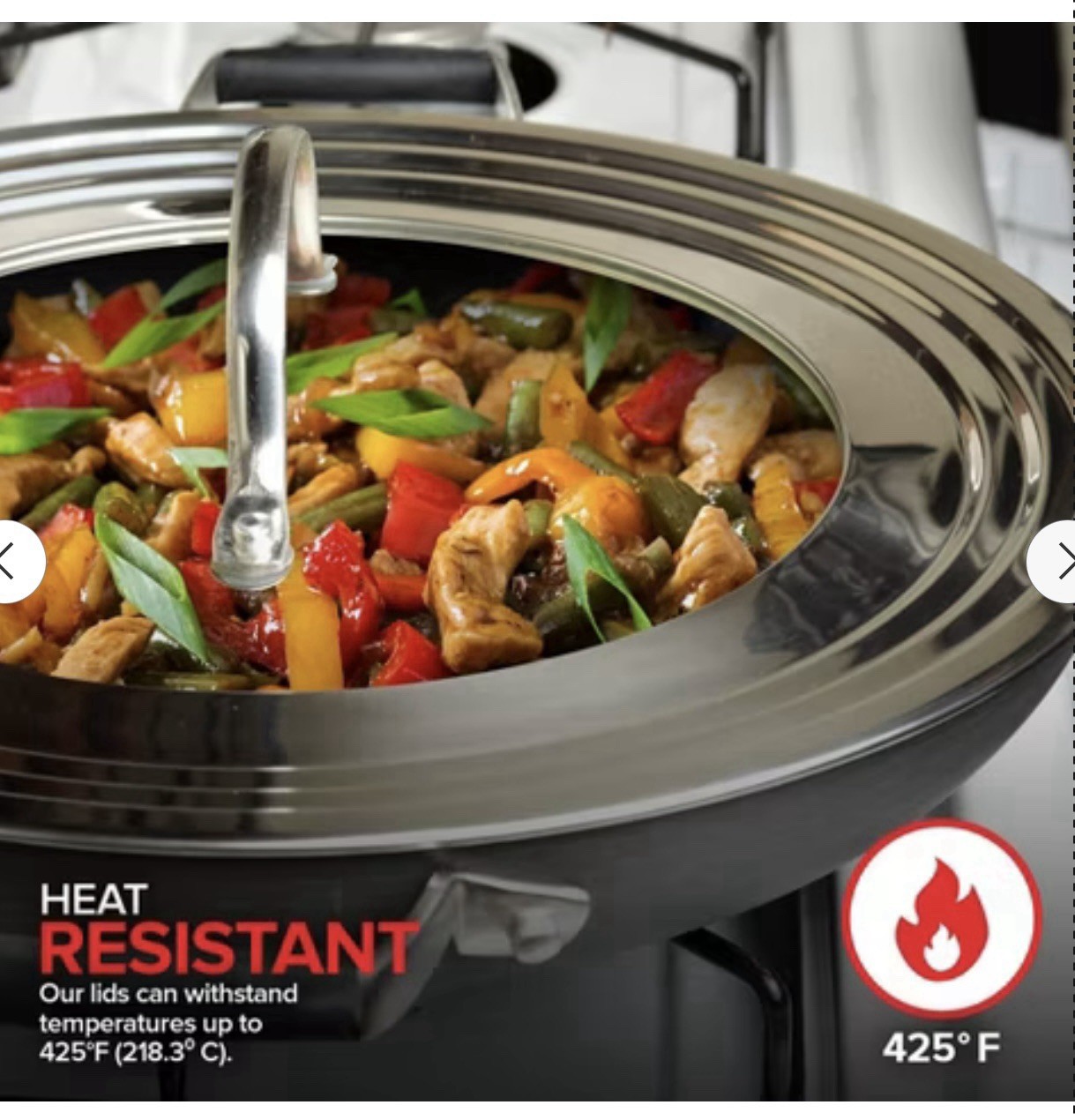 Modern Innovations 1 Lid – Stainless Steel, Silver – Steel 8.25-12”🩶