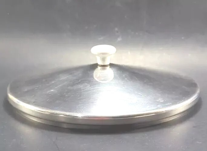Stainless Steel Replacement Pot Pan Skillet Lid White Ceramic Knob Hard To Find