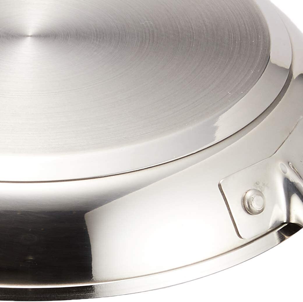 Pearl Metal Artis Stainless Donburi Nabe Pan with Lid 16cm 3 Layer Bottom H-7585