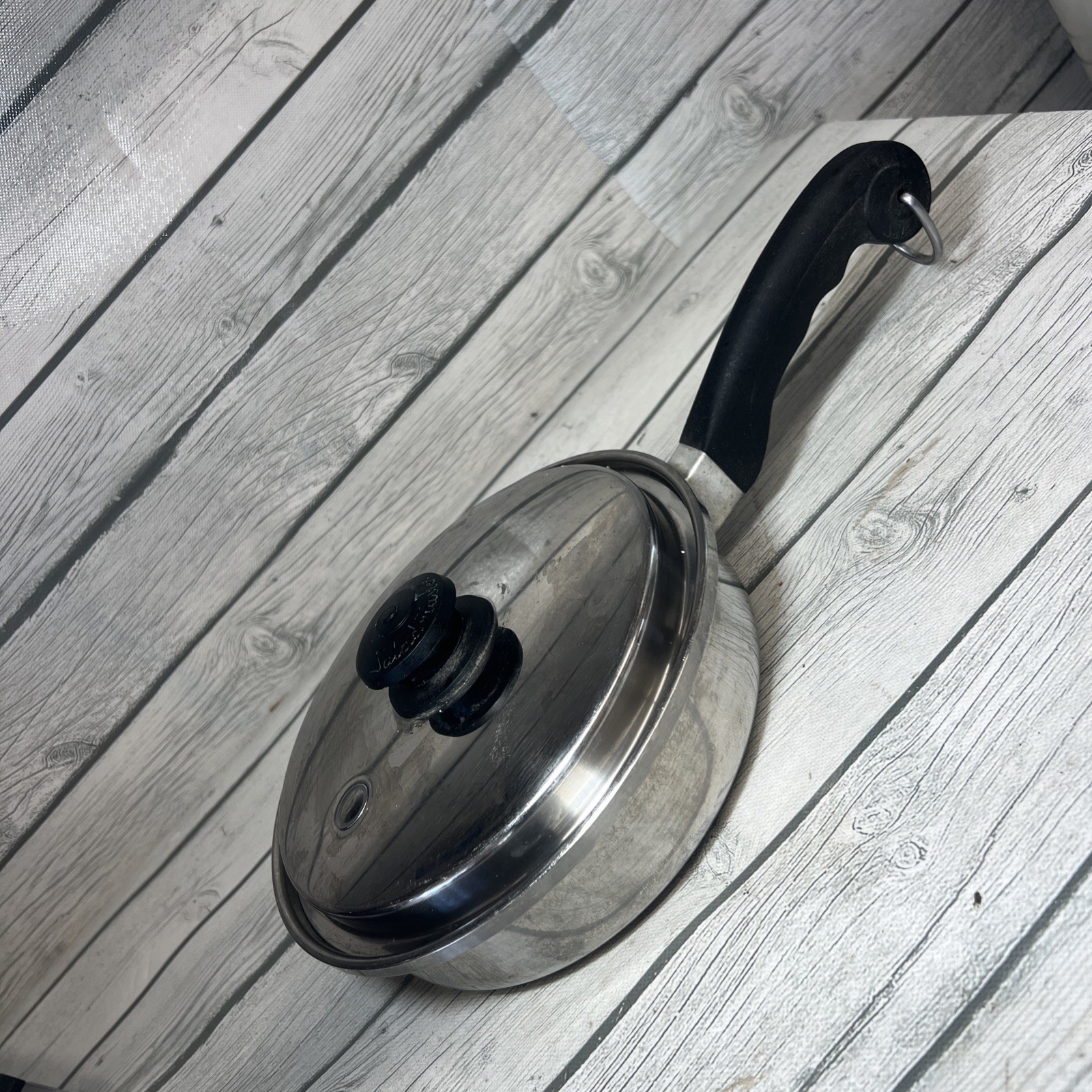 Saladmaster T304S Stainless Steel 9 Inch Skillet Fry Pan with Vapo Lid Dallas