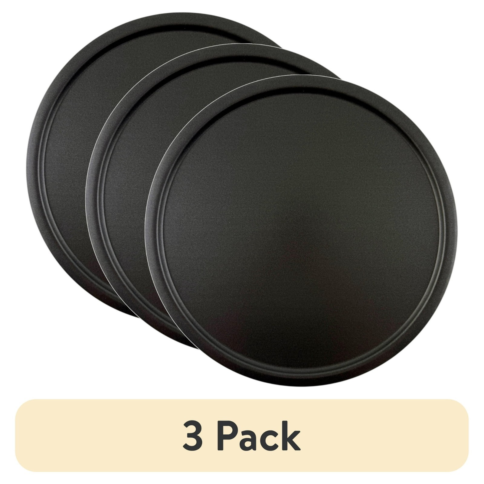 Non Stick Pizza Pan 12 Inches, Dishwasher Safe, Dark Gray