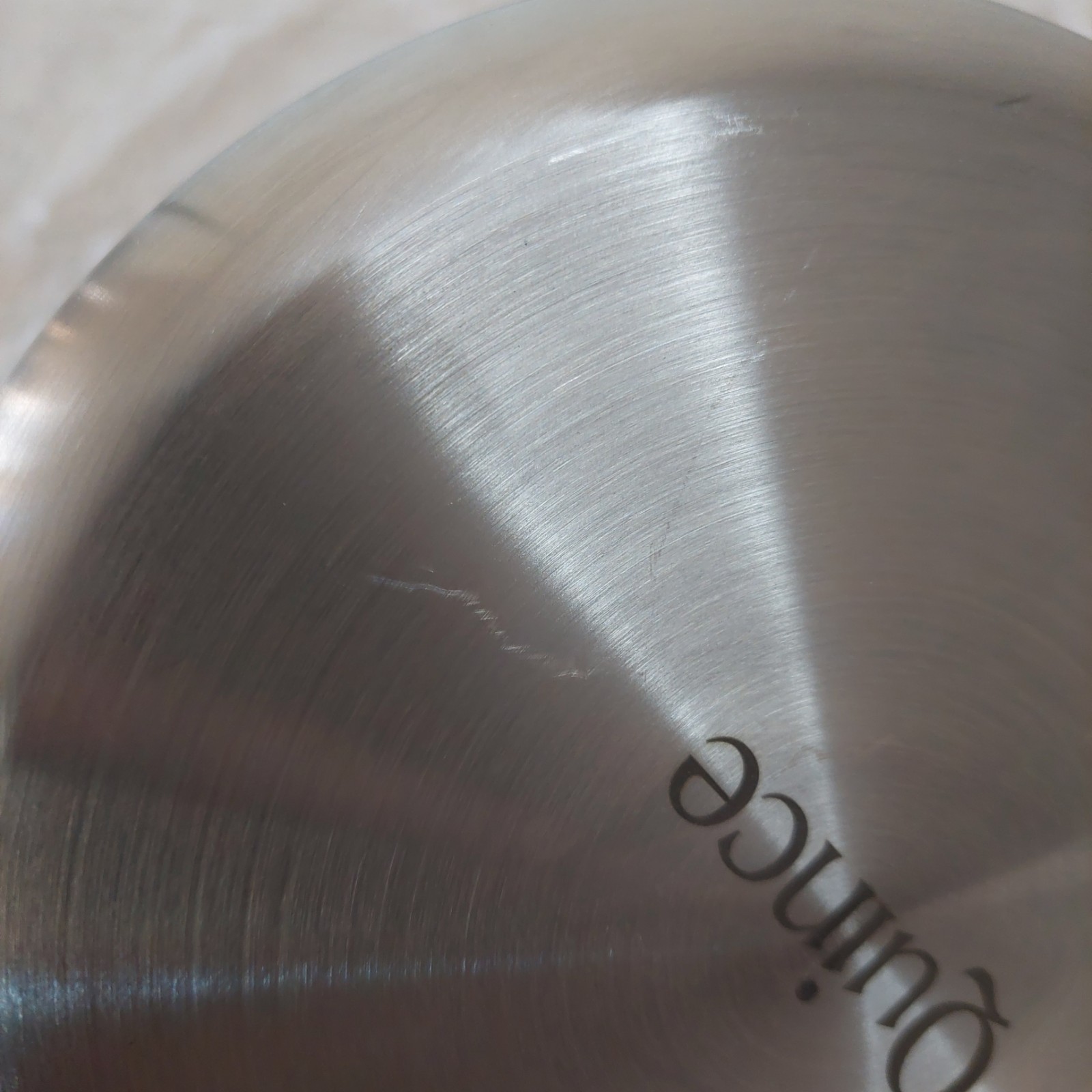 NWOT! Quince Set Of 2- 5ply Stainless Steel – 2qt & 3qt Saucepan/ Pots ! (SH)