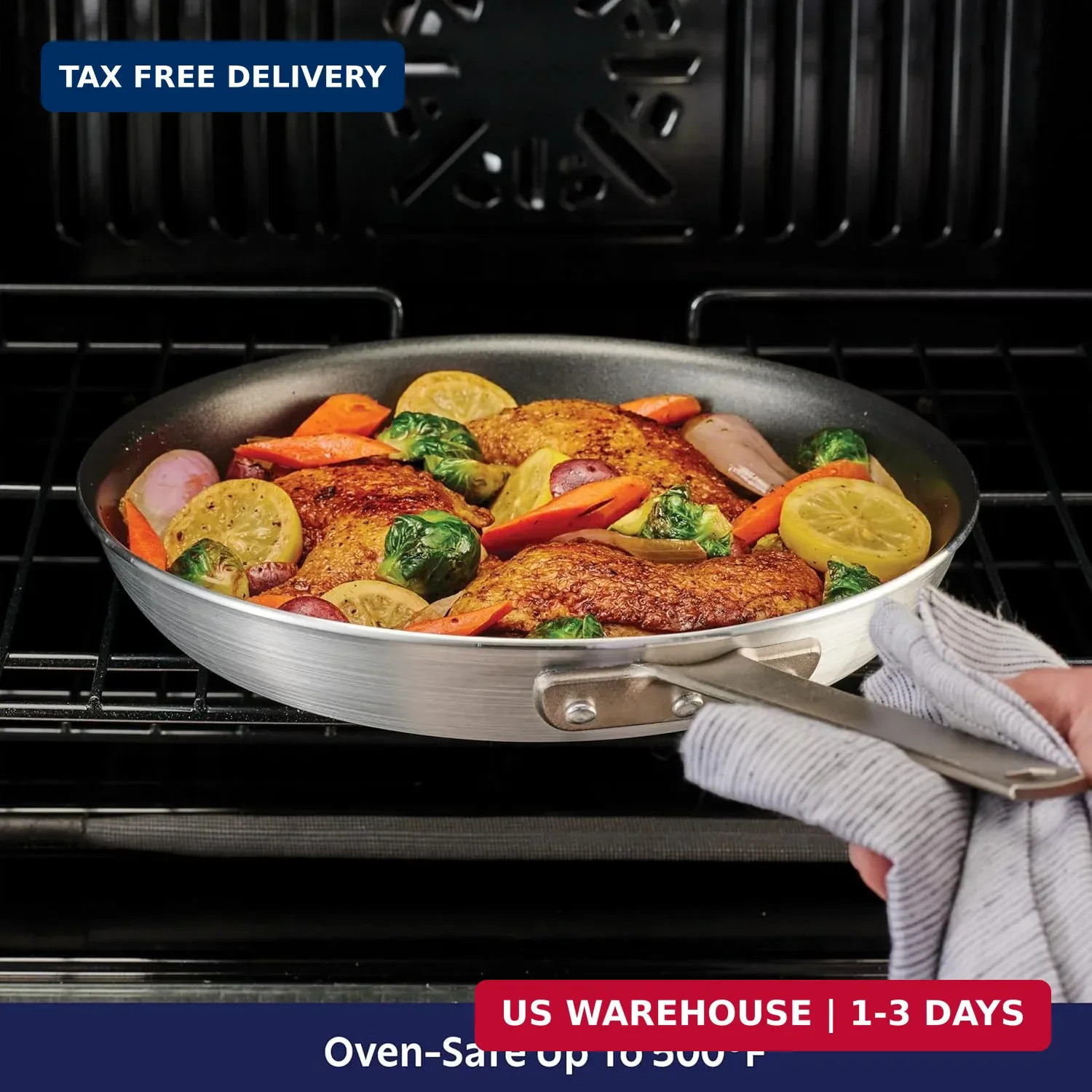 Tramontina Professional 8-Inch Non Stick Small Frying Pan, Heavy-Gauge Aluminum