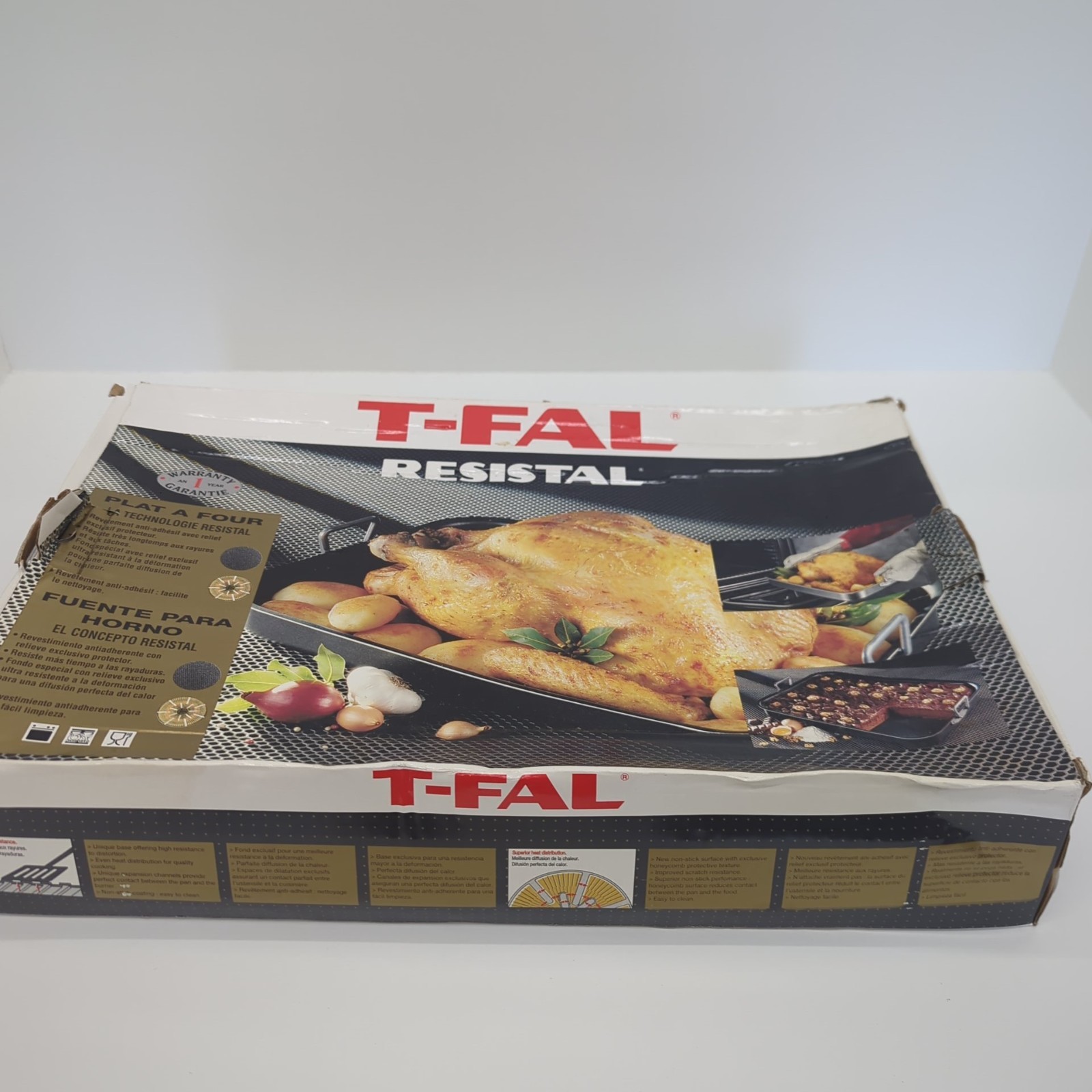 T-FAL RESISTAL Cookware 31 x 45 cm 12″ x 17″ plat a four