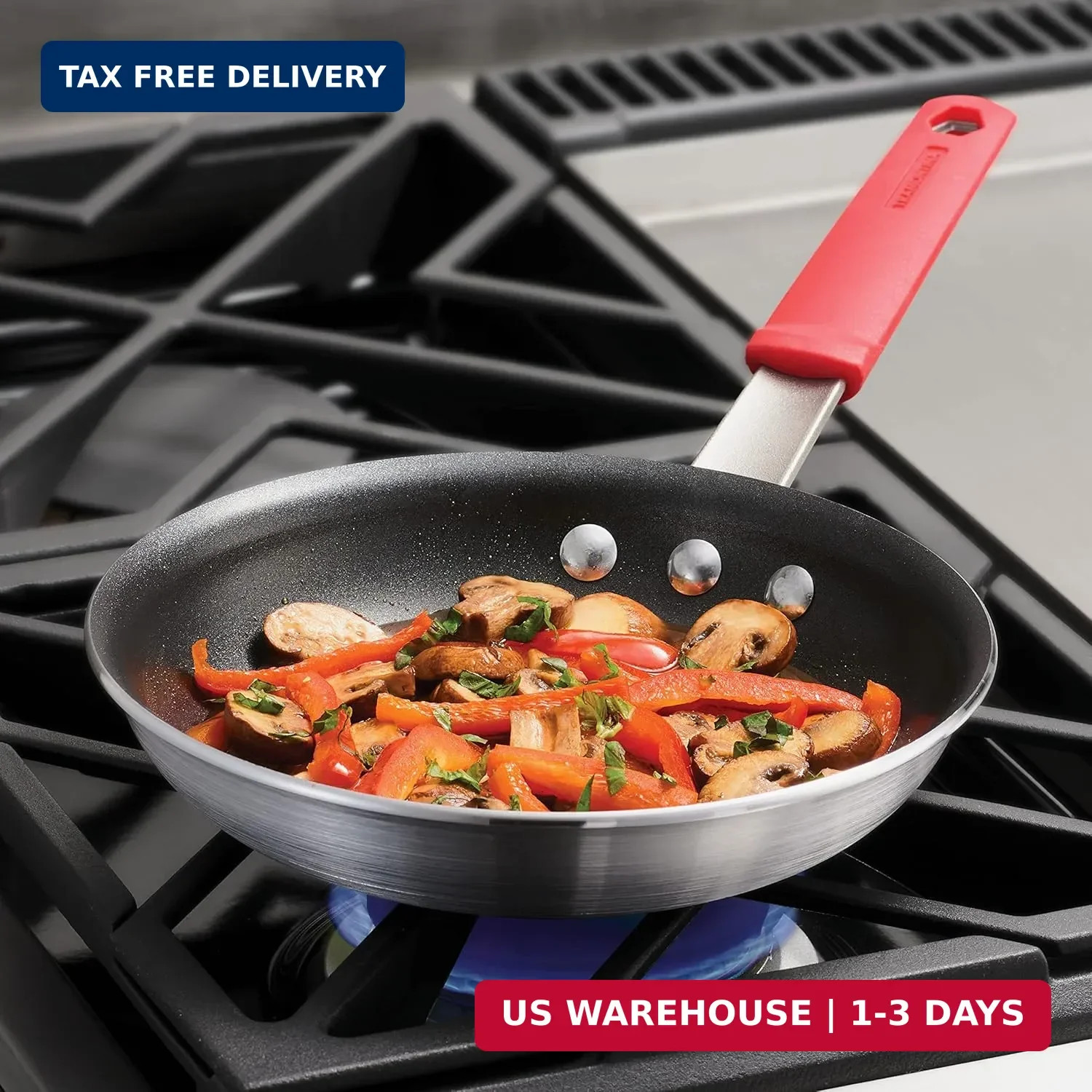 Tramontina Professional 8-Inch Non Stick Small Frying Pan, Heavy-Gauge Aluminum