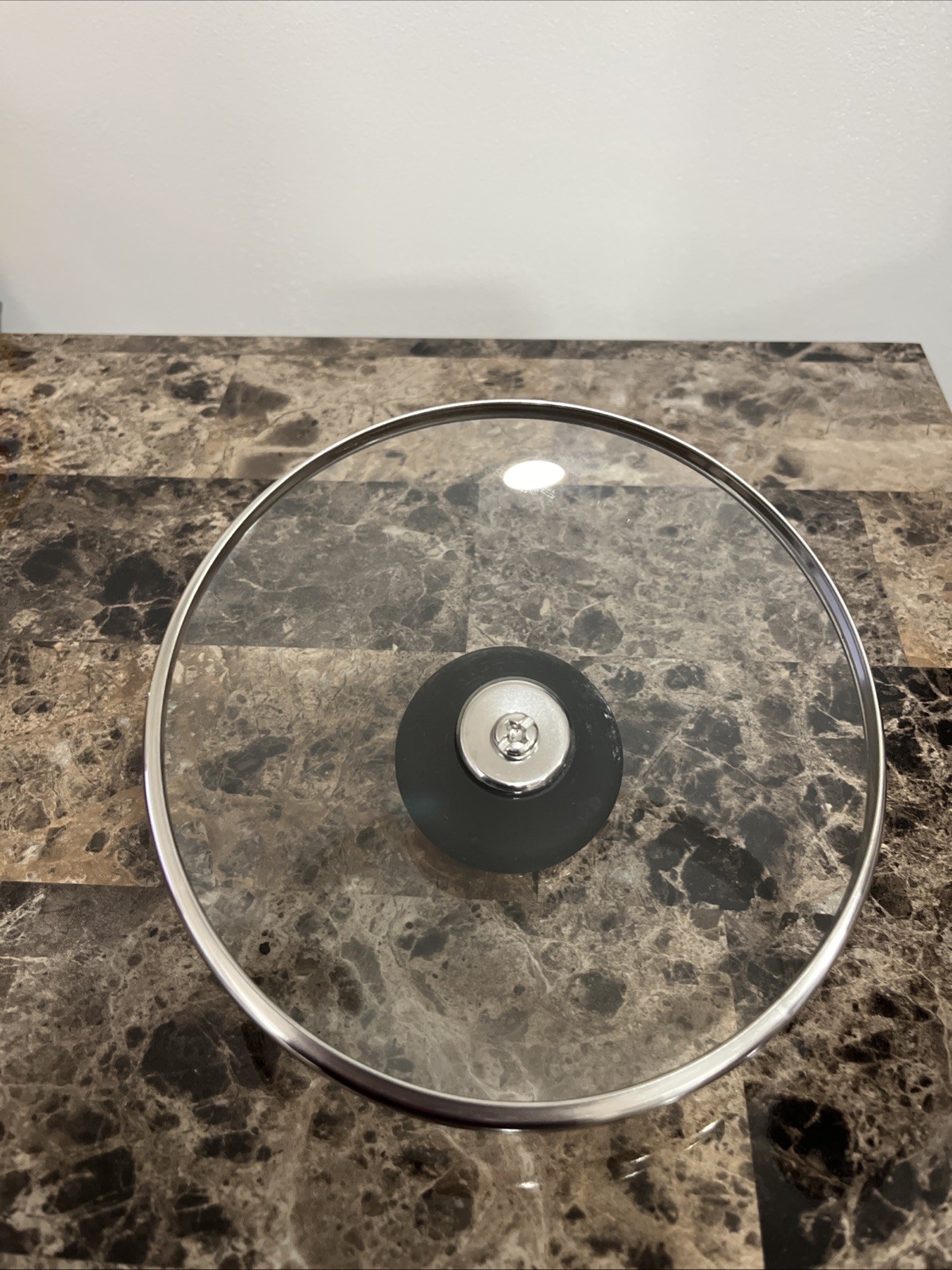 Replacement Glass Lid Paula Deen Copper and Black 6 inch for pan or pot