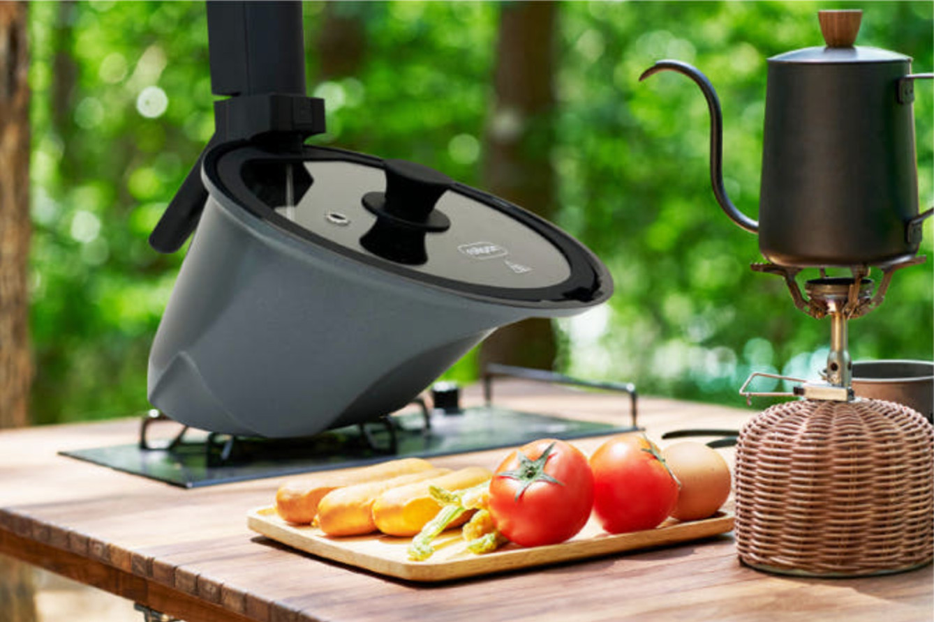 rollkitchen rollpan NEW ORIGINAL Automatic Rotation Cooking Pot / –
