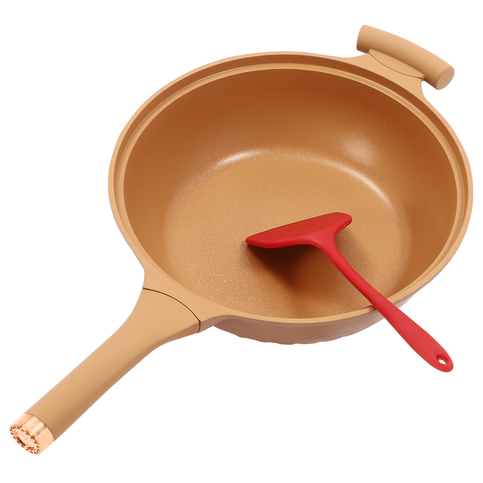 32cm Micro Pressure Cooker Pan – Die-Cast Aluminum Non-Stick With Steamer