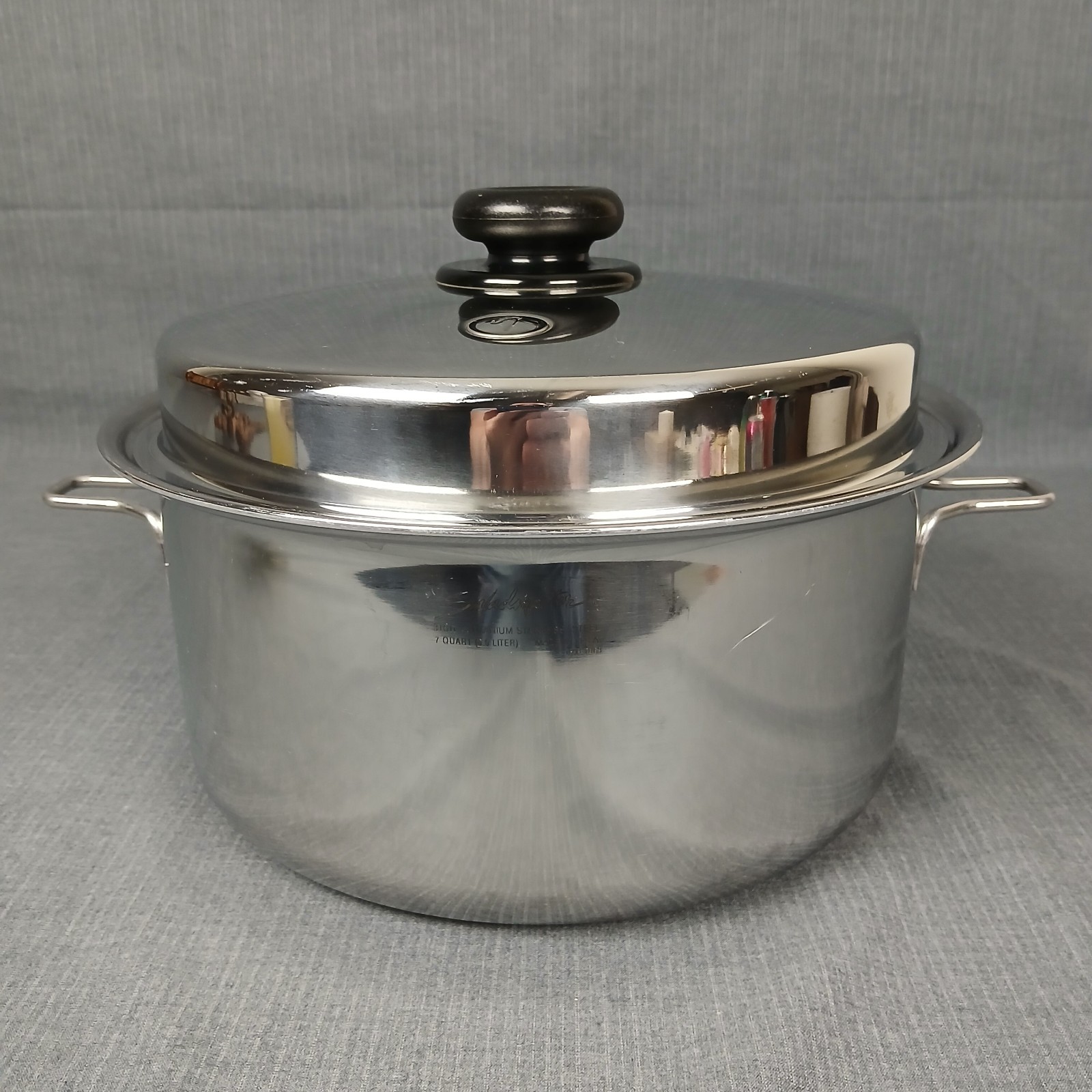 Saladmaster 7 Qt Stockpot w Lid 316TI Titanium Stainless Steel Versa Tec