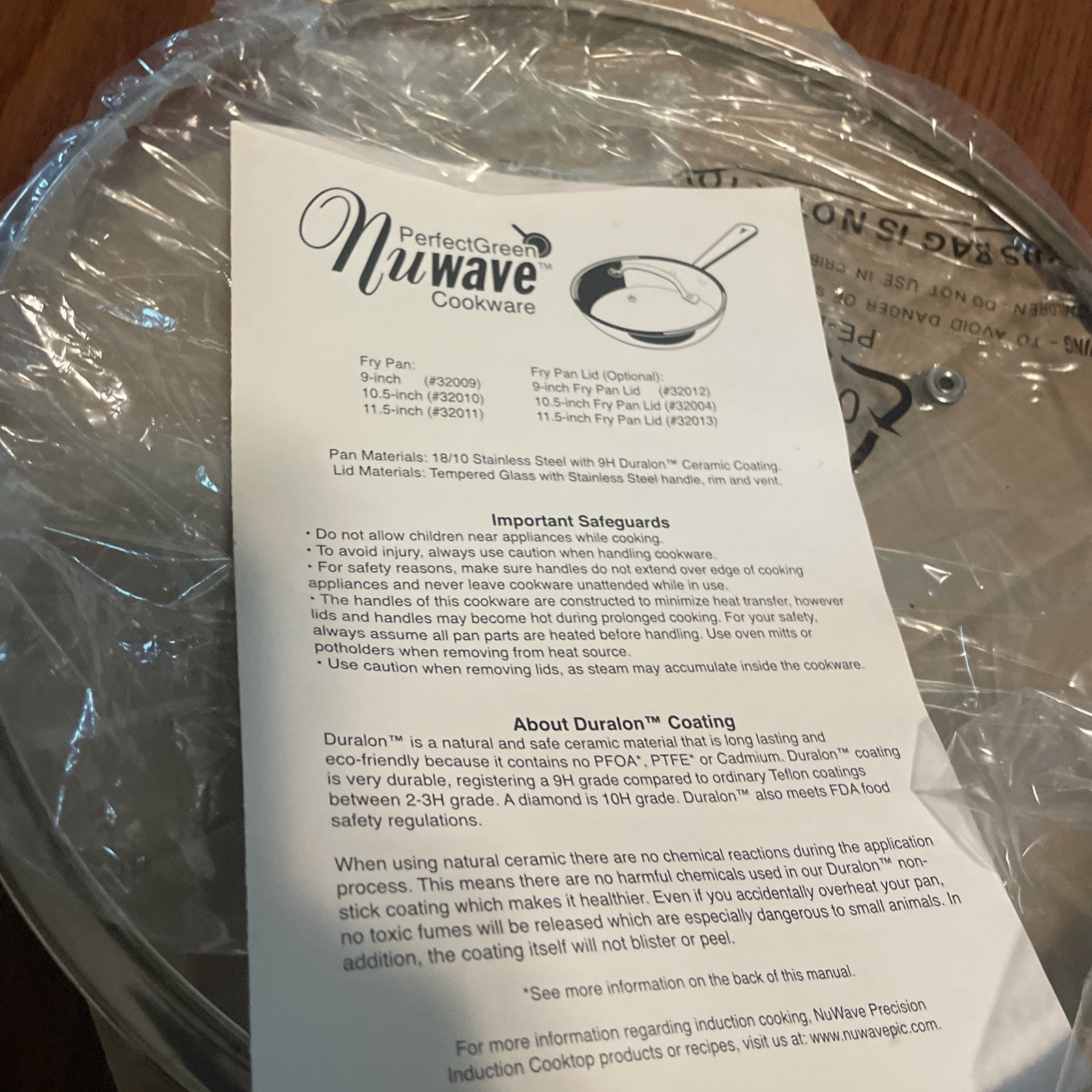 NEW 12pc Precision Nuwave Ultimate Induction Cookware Set 31121 Steamer Fondue