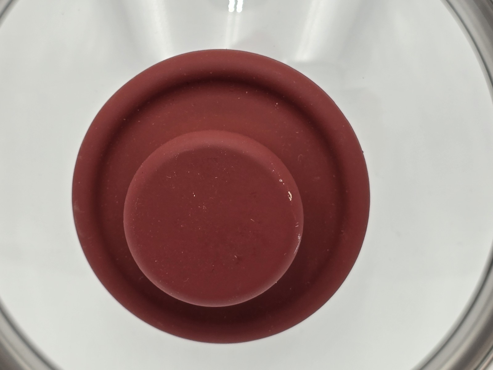 Green Life Replacement Glass LID ONLY for Pot 5-3/4″ Inner Rim Red Knob See Pics
