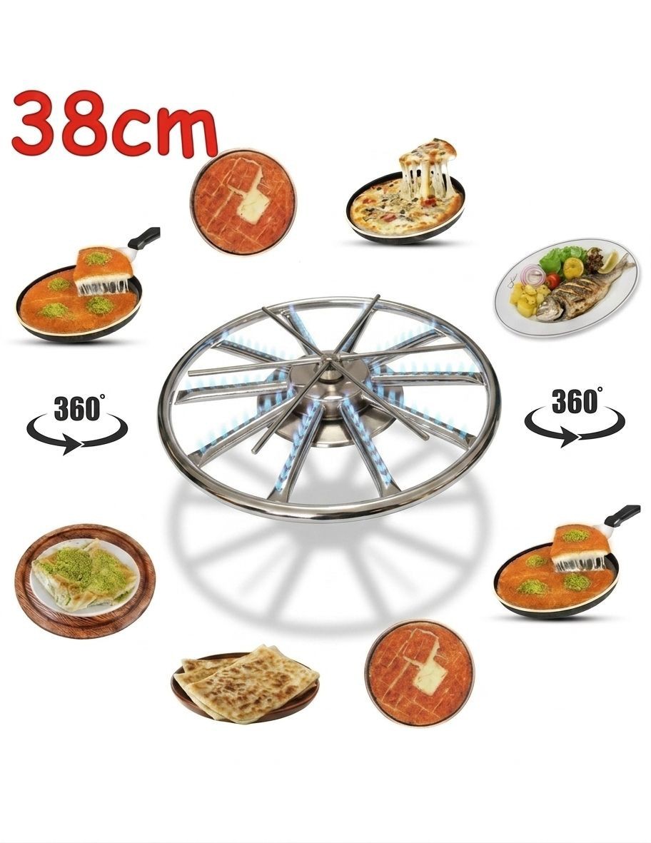 Multiple Flame Kunafa Knafeh Kadayif Cook Portable Burner Gas Stove Camp