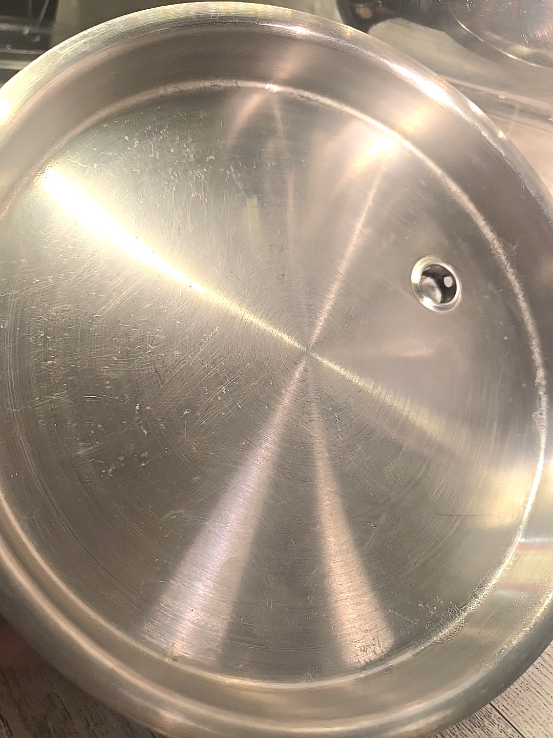 SALADMASTER 8″ Stainless Steel Steamer Insert Pan LID Drain Pot Strainer #2