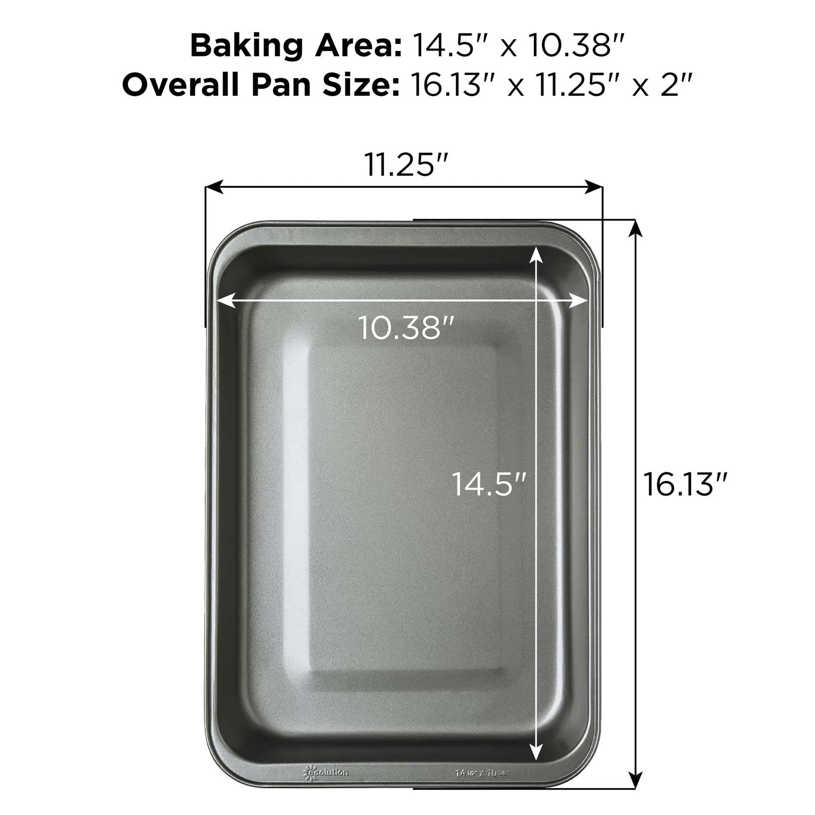 Bakeins Lasagna And Roasting Pan “ Pfoa Bpa And Ptfe Free Nonstick Coating “ Hea