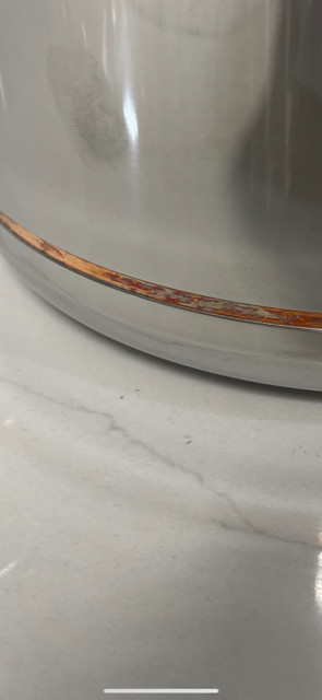 All-Clad 3-QT Copper Core 5-Ply Bonded Sauce pan with Lid.