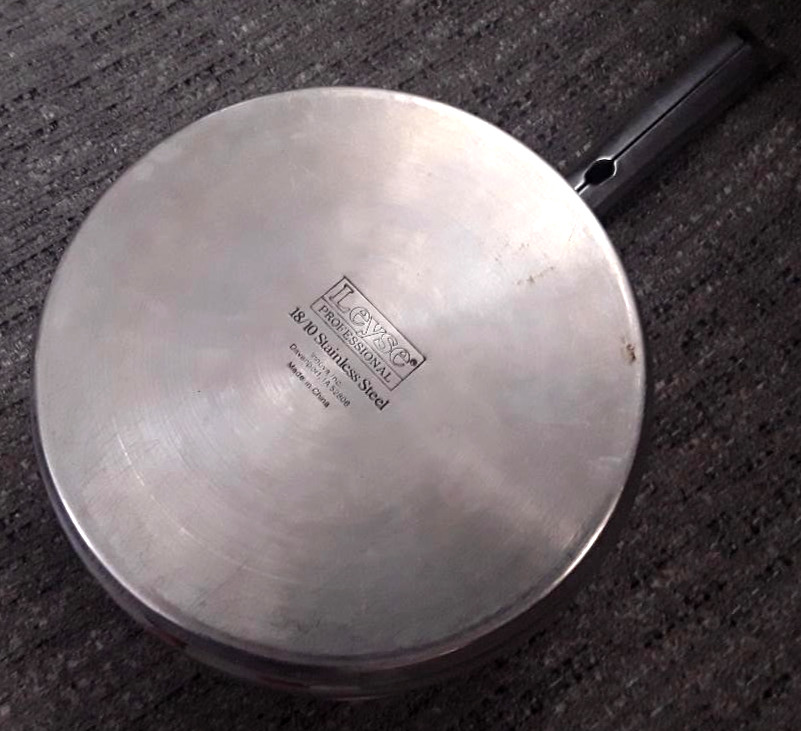 Leyse Proffessional Saucepan 18/10Pot no Lid