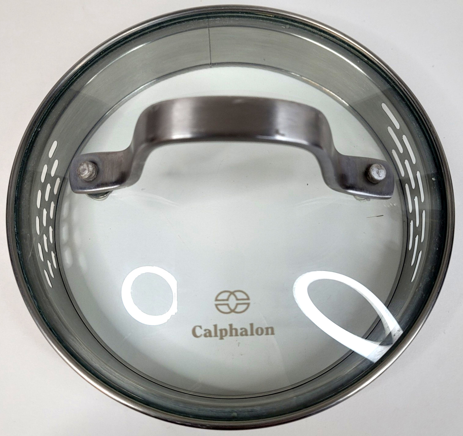 Calphalon Glass / Steel Strainer Replacement Lid OD 6 1/8″ ID 5 3/8″