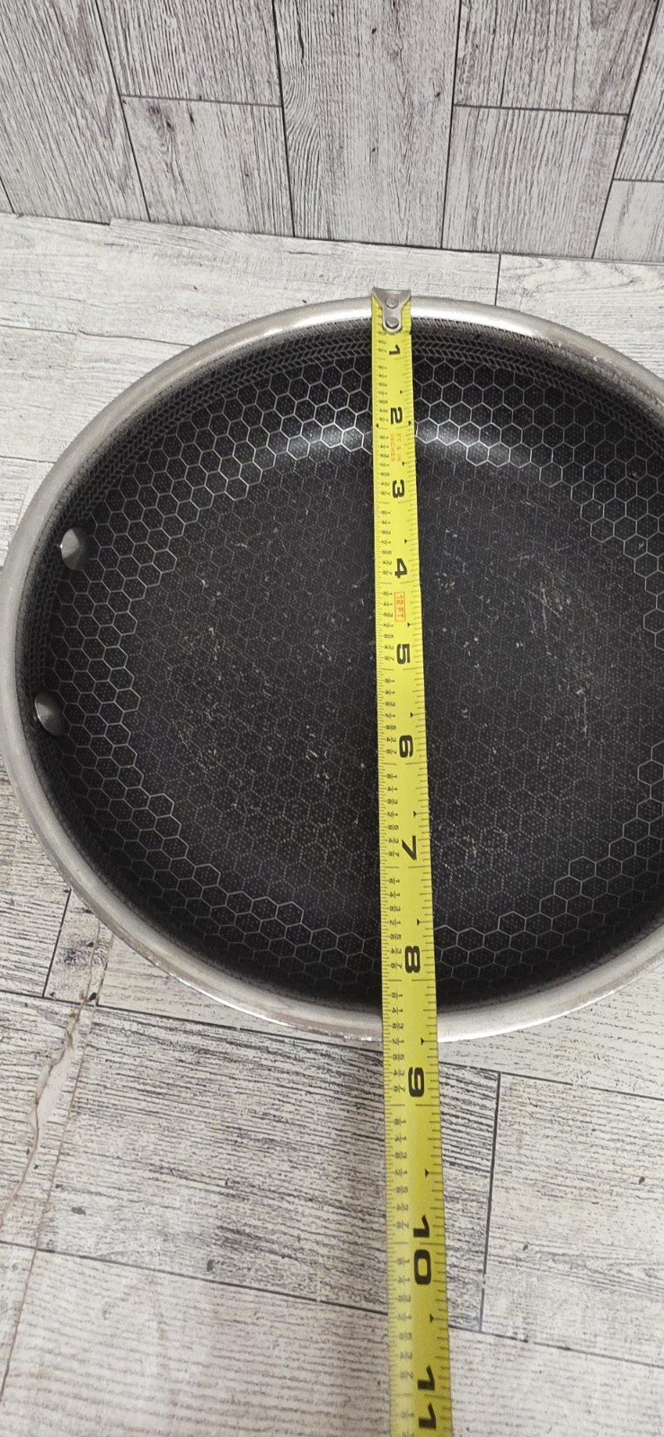 HexClad Hybrid Non-Stick 8-inch Frying Pan – Hybrid Cooking Pan Used