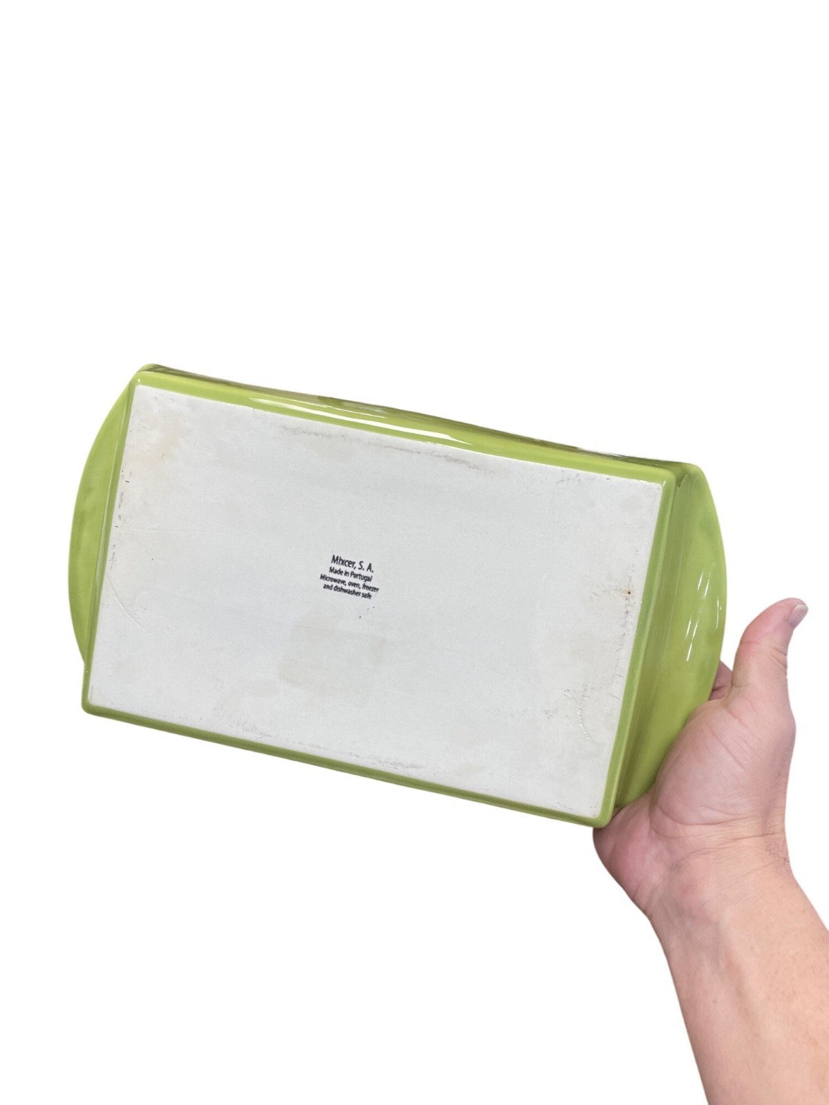 Mixcer S.A. Modern Glazed stoneware baking casserole dish SKU 9592