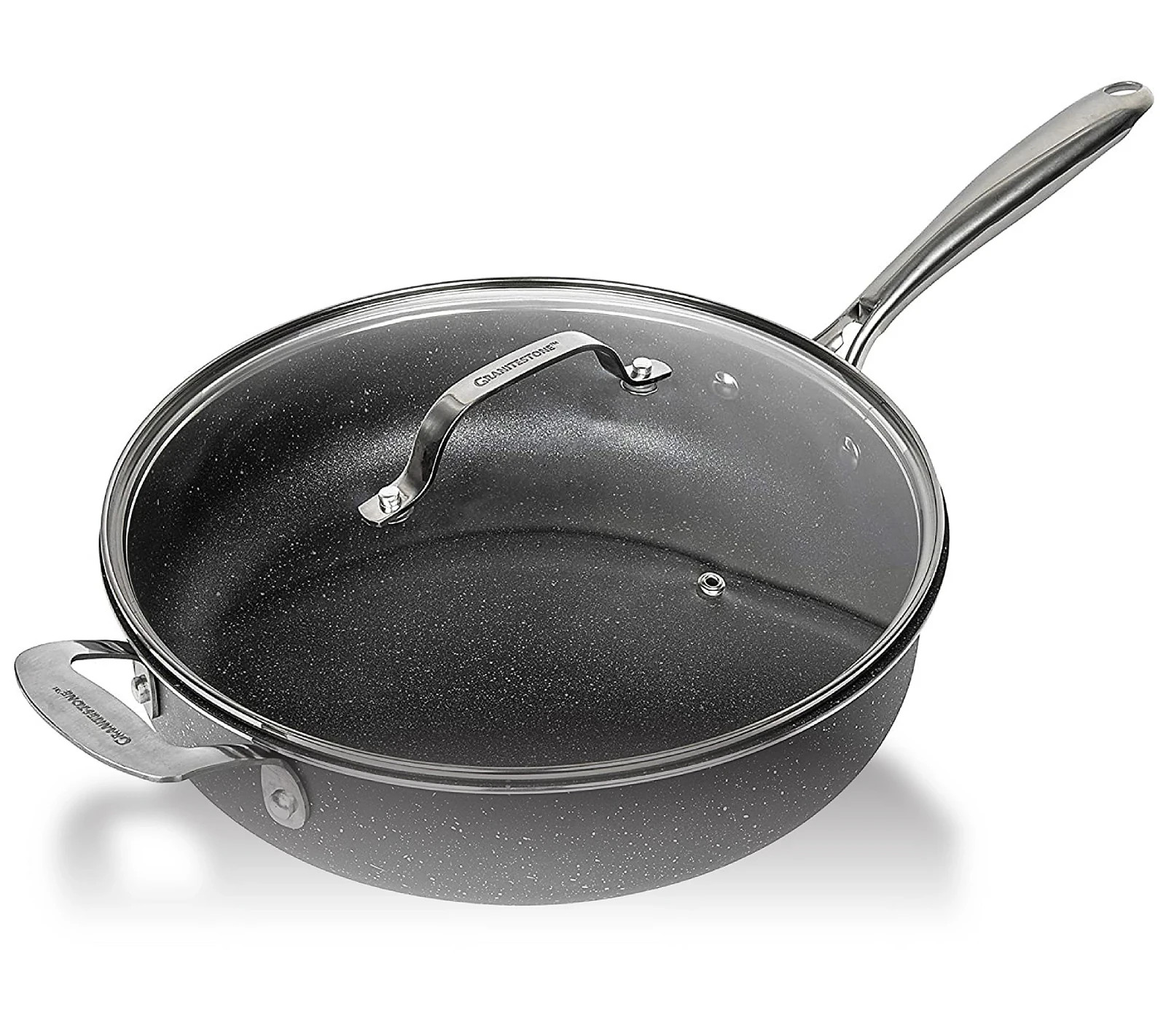 Granitestone 5.5-Qt Nonstick Jumbo Cooker with Lid