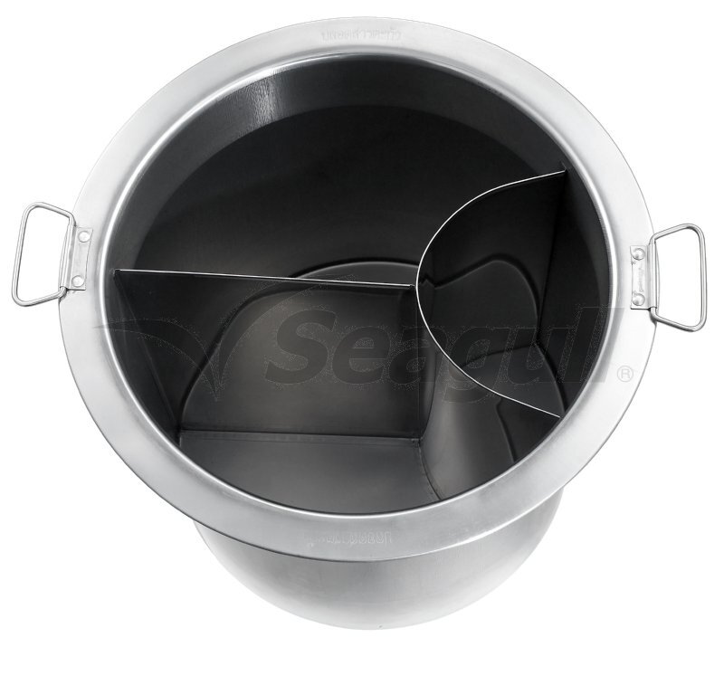 Noodle SoupThai Stockpot Stainless Steel Zebra Chef +Noodle Strainer with hand
