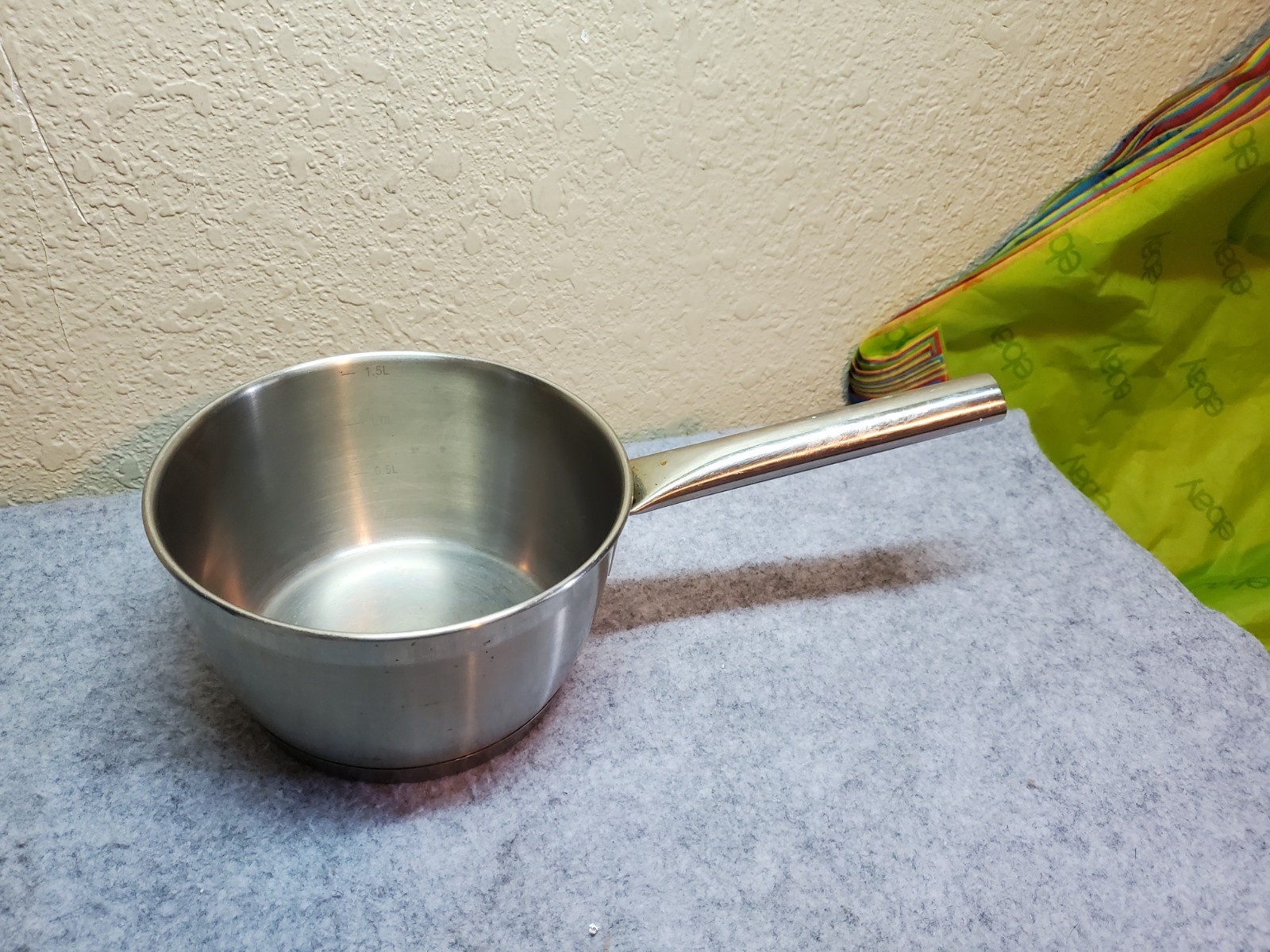 Berndes Stainless Steel 6.5 ” 1.5 Liter Pot Made in Germany, Pre-owned