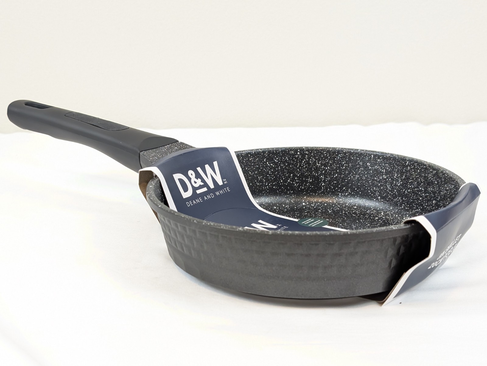 D&W Frying Pan 8 Inch Nonstick FRY Skillet Black Deane & White Premium Cookware