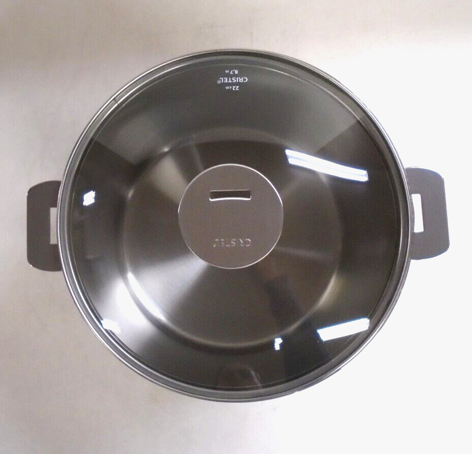 NIOB Cristel Casteline 21110L 7.6 QT Stockpot w/Lid | 11″ x 7.75″ x 8.75″ | 22cm