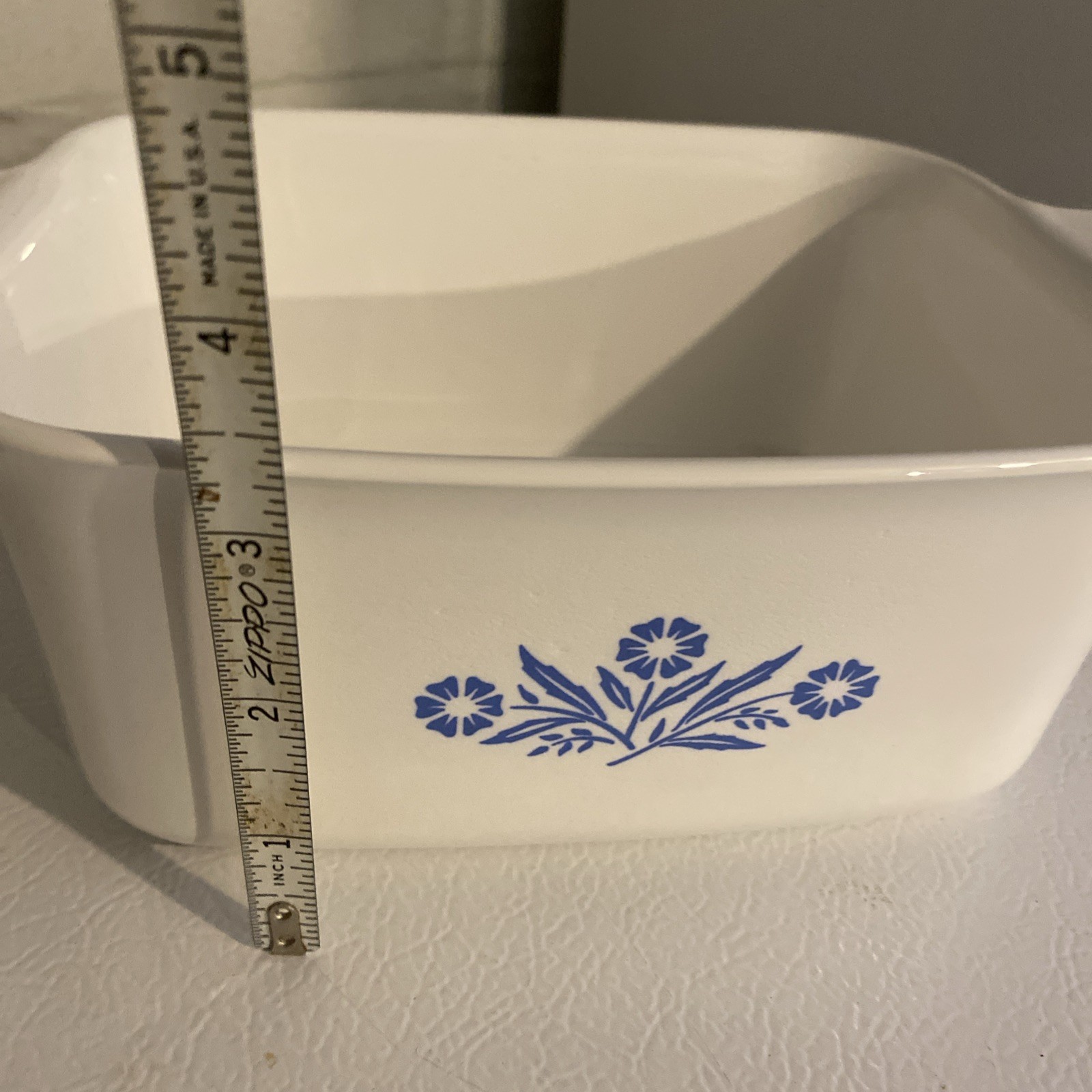 Vintage Corning Ware Blue Cornflower dishes P-4 1 1/2 Qt ,p-41-B 1 3/4 c