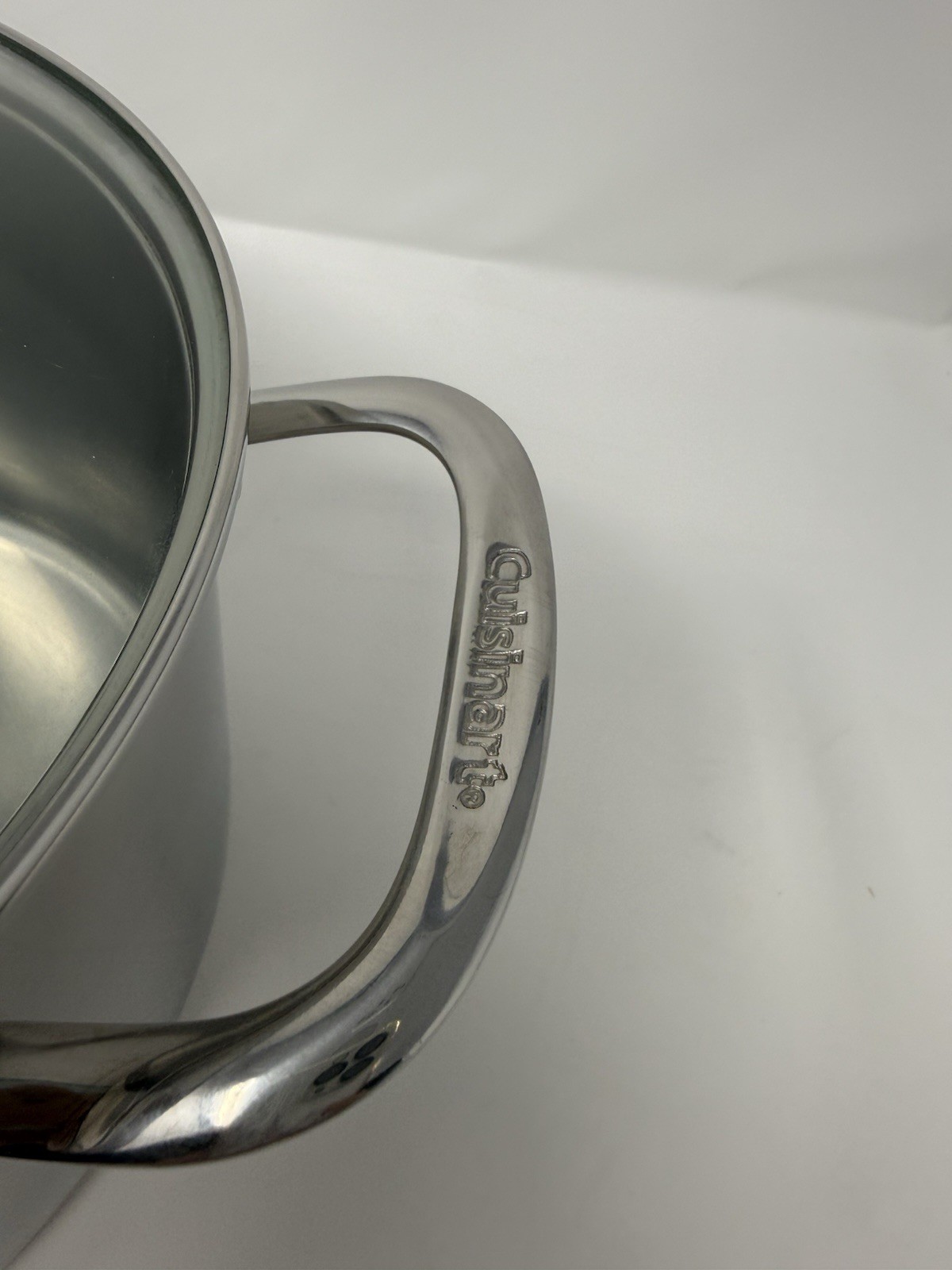Cuisinart 5.75 Qt Stock Pot Stainless Steel With Glass Lid 7665-22G