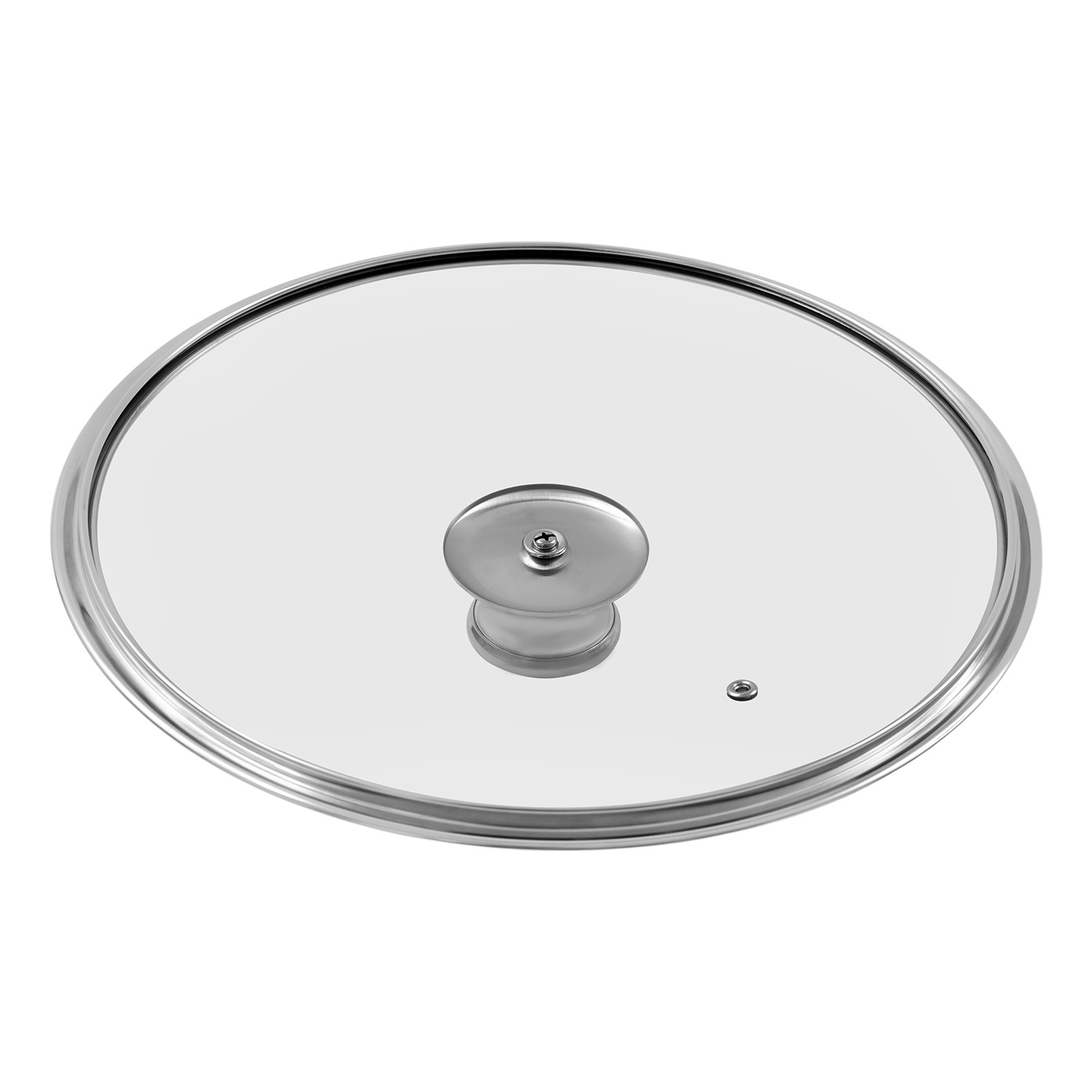 Flat-Bottomed Frying Pan with 2 Handle, Kitchen Round Flat-Bottomed Frying Pan
