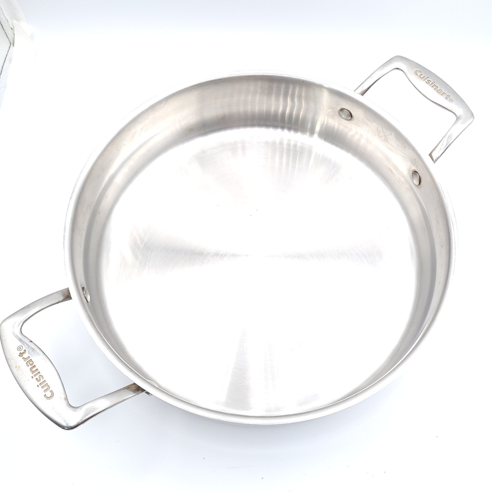 Cuisinart 5.5 Qt Casserole Pan Stainless Steel 12 Inch 4555-30 No Lid