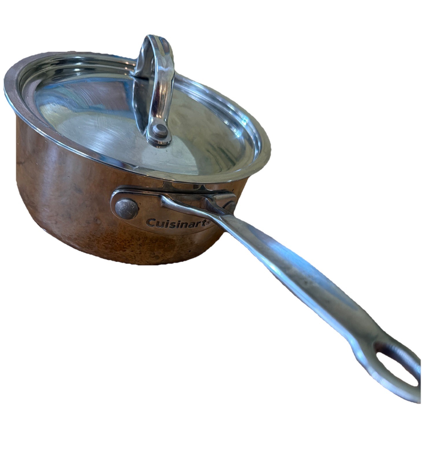 Cuisinart Saucepan w/ Lid Stainless Steel 1.5 Qt/1.4 L Model # 719-16