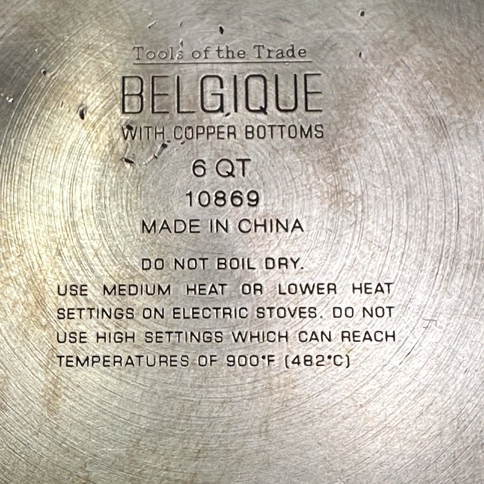 Belgique 6 Quart Strainer Pot Stainless Steel With Locking Straining Lid Copper