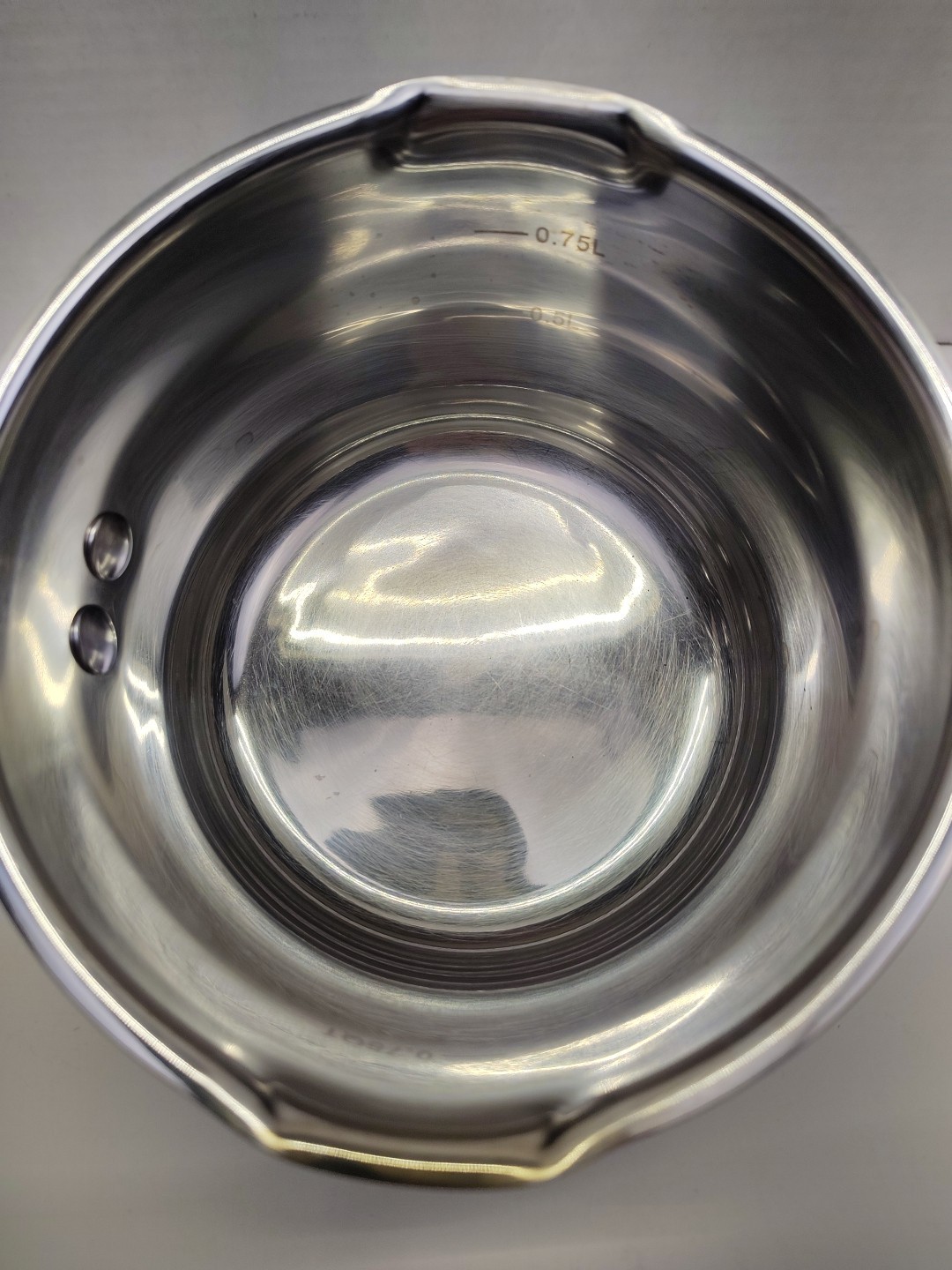 David Burke Gourmet Pro Stainless 1.3 Qt 1.2 L Sauce Pot With Strainer Lid