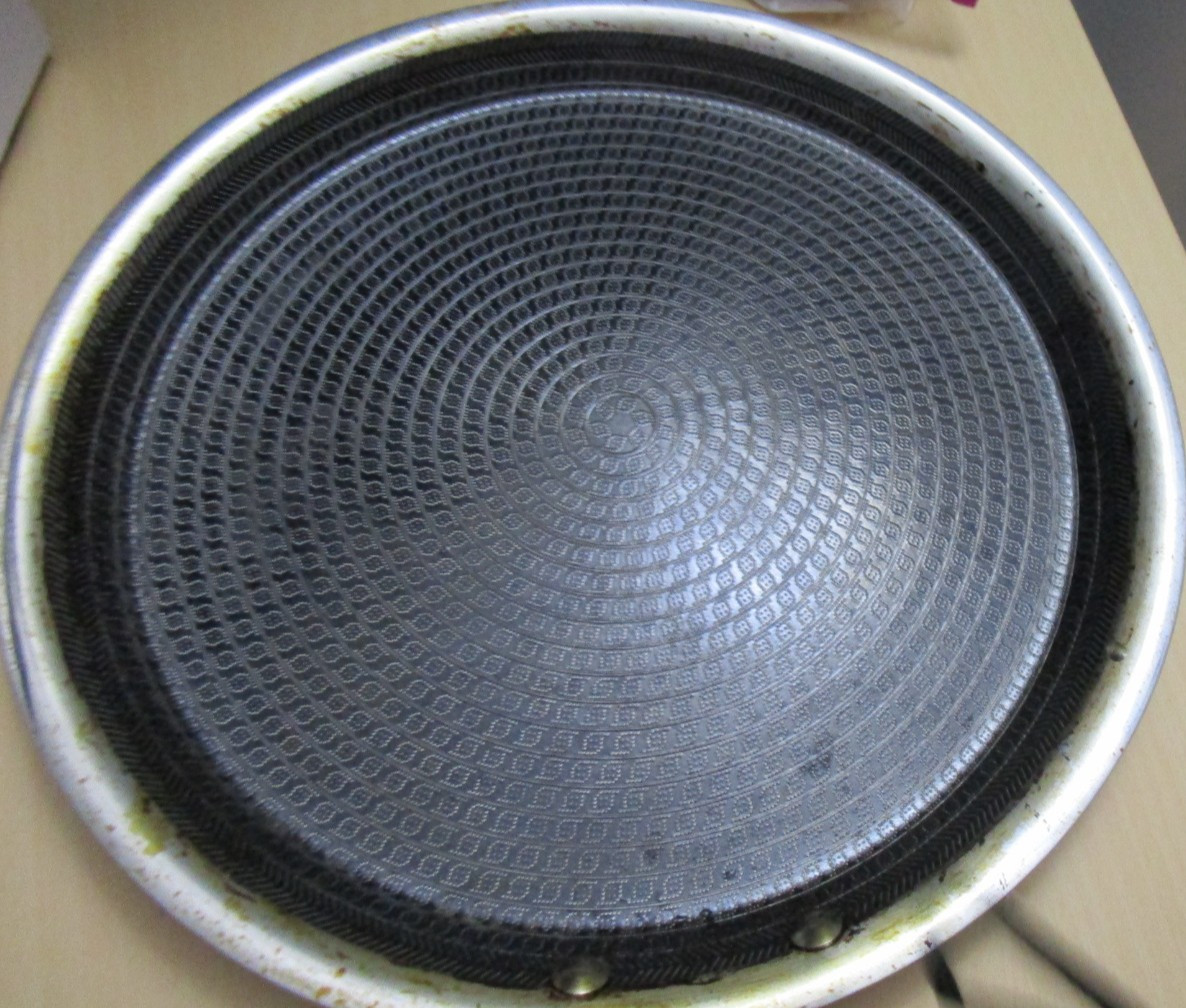 Bergner Tri-Ply Steel Guard Non-Stick Flat Fry Frying Pan Skillet 10″ interior