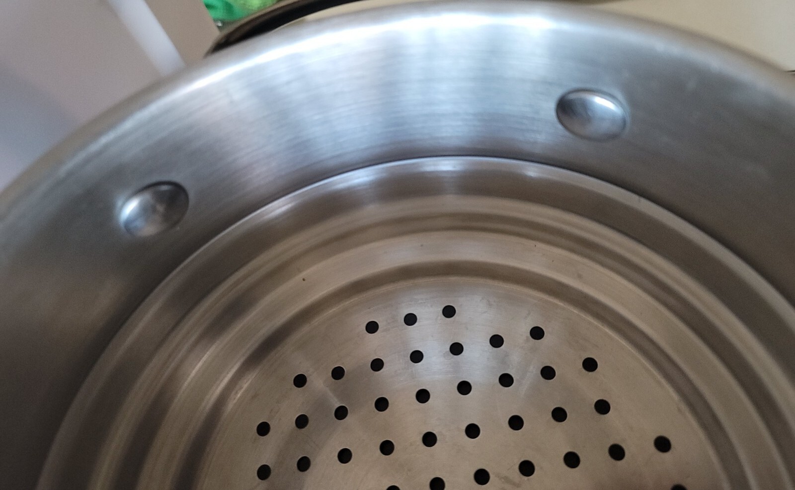 Steamer Insert Stainless Steel Basket Cooking Club of America Pan 7 .5 Inch