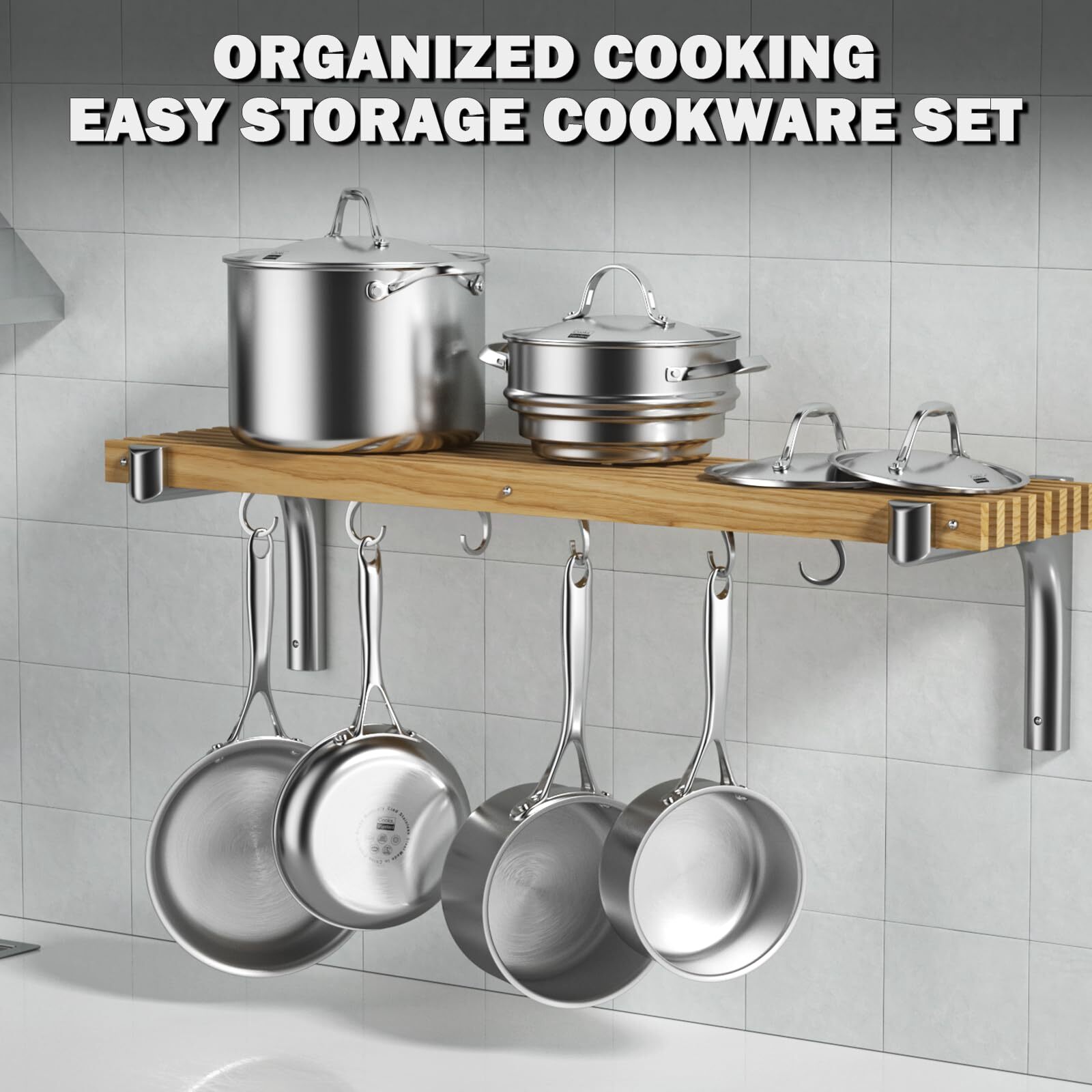 Multiply Clad Saucepan 3 Quarts Silver